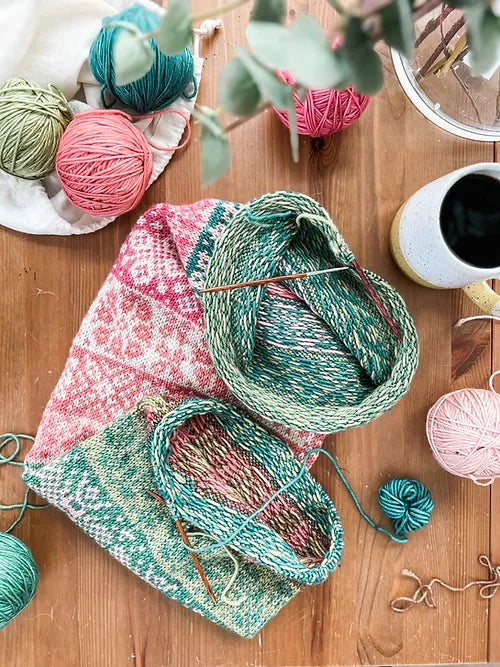 Floral Doodle (Infinity Cowl)