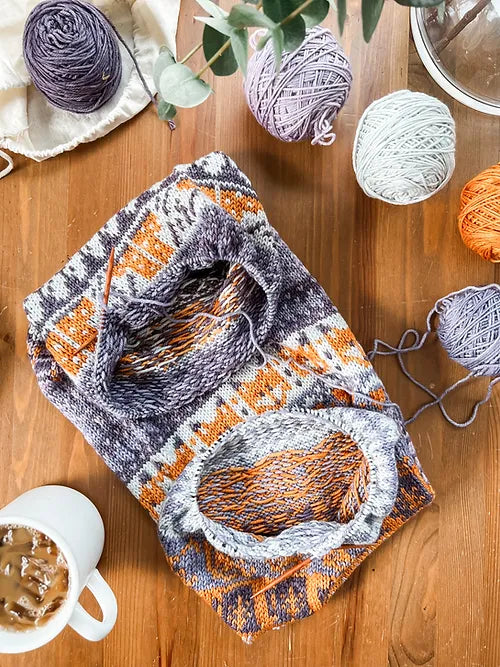 Autumn 3 Doodle (Infinity Cowl)