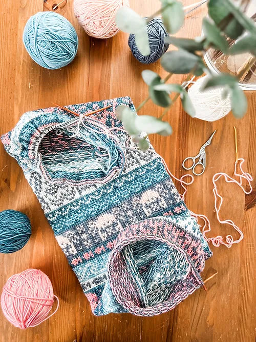 Ocean 1 Doodle (Infinity Cowl)