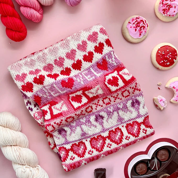 Valentine's 2 Doodle (Infinity Cowl)