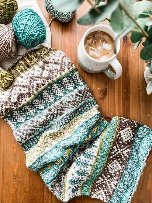 Mountain Doodle (Infinity Cowl)