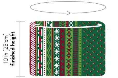 Holiday 1 Doodle (Infinity Cowl)