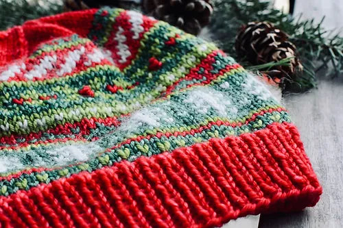 Holiday 1 Doodle Hat