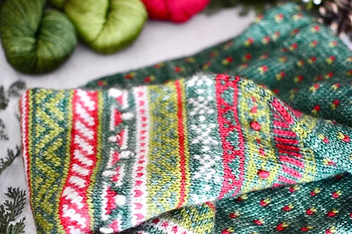 Holiday 1 Doodle (Infinity Cowl)