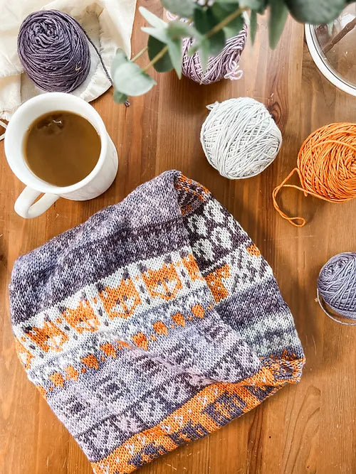 Autumn 3 Doodle (Infinity Cowl)
