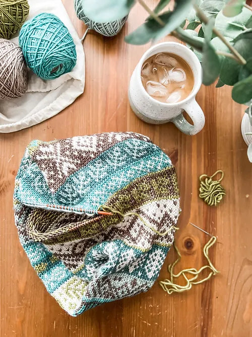 Mountain Doodle (Infinity Cowl)