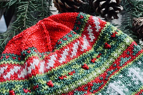 Holiday 1 Doodle Hat