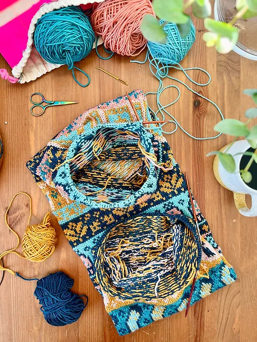 Rhinebeck Doodle (Infinity Cowl)