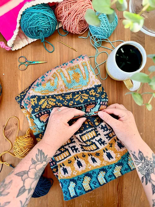 Rhinebeck Doodle (Infinity Cowl)