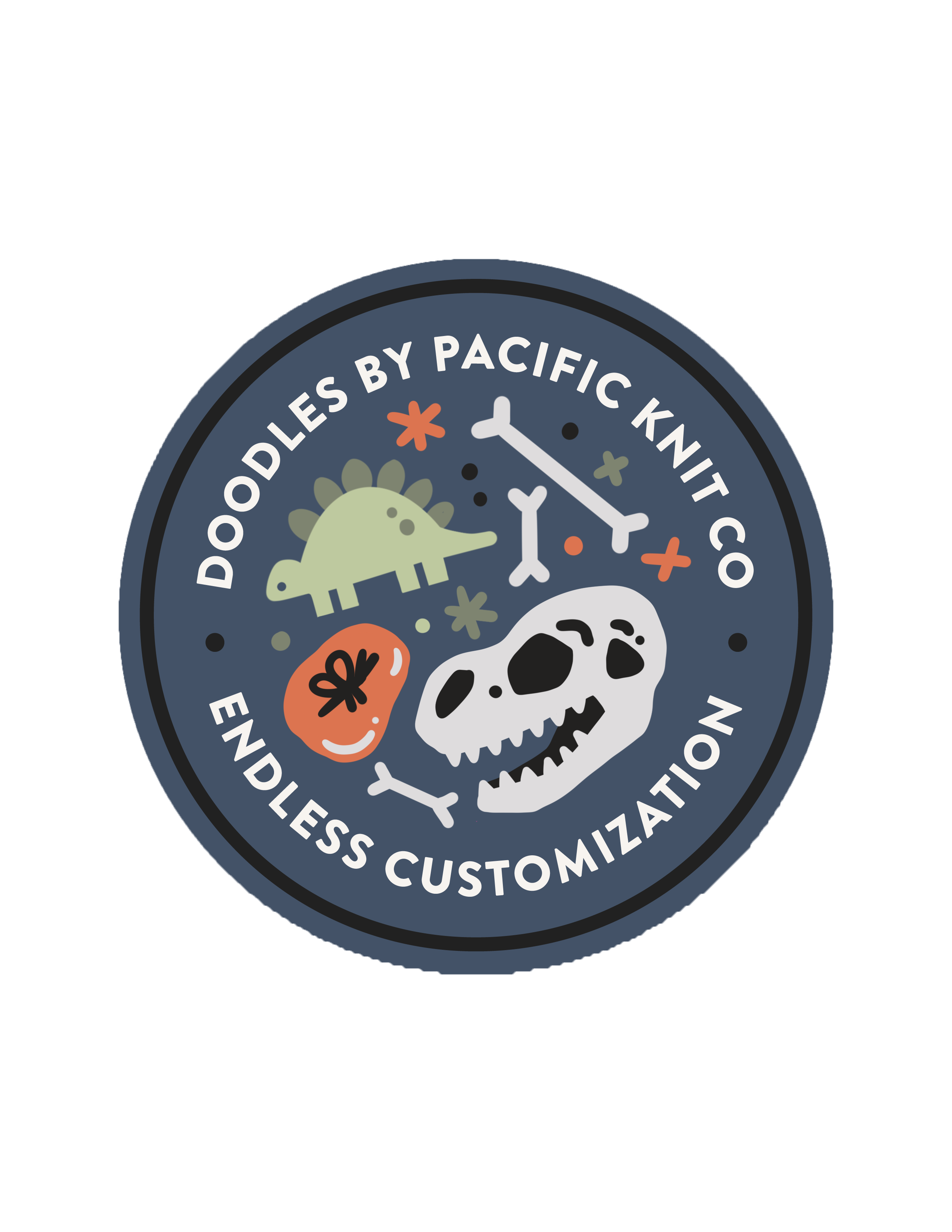 Dino Doodle (Sticker)
