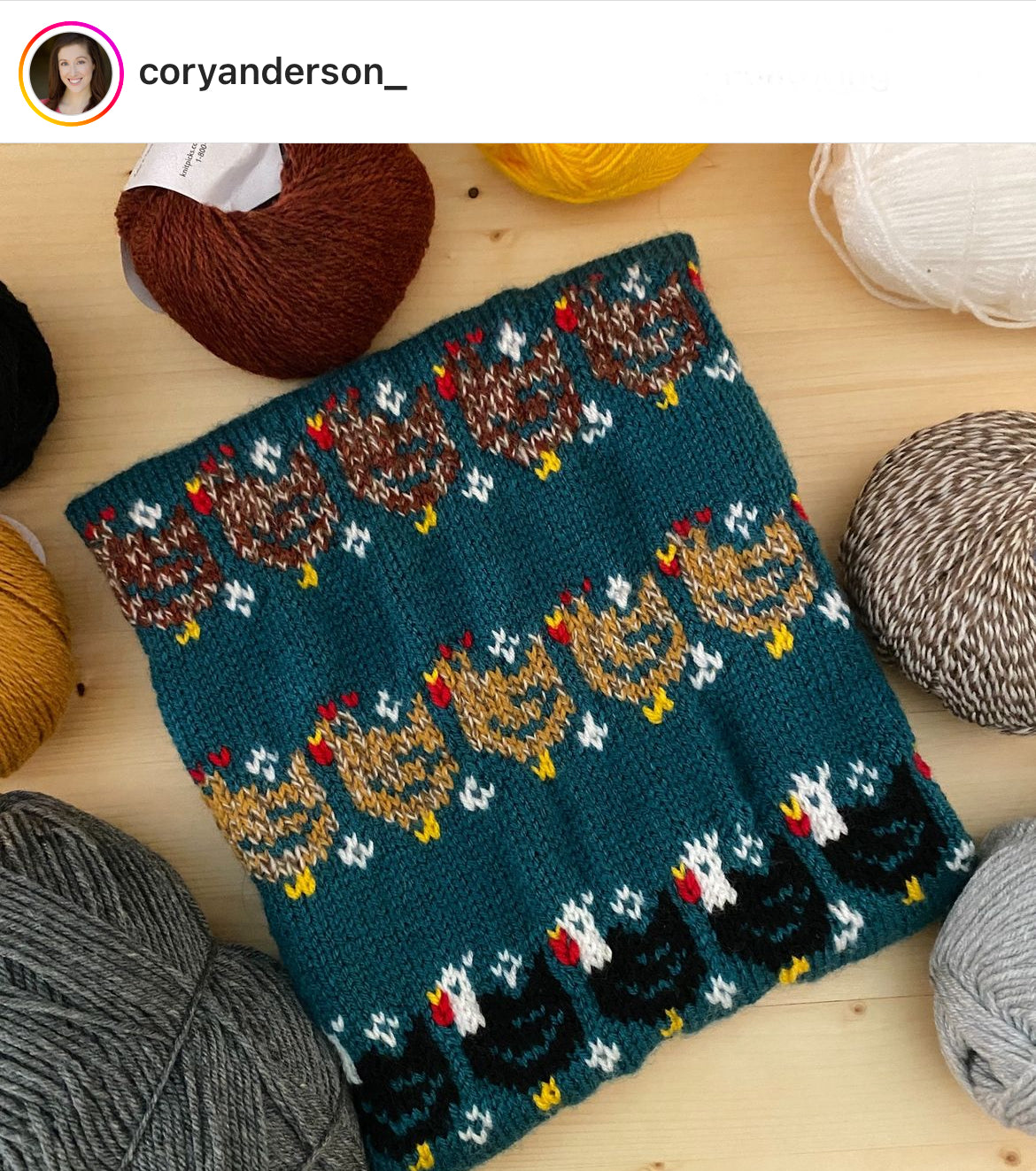 Farm Doodle (Infinity Cowl)