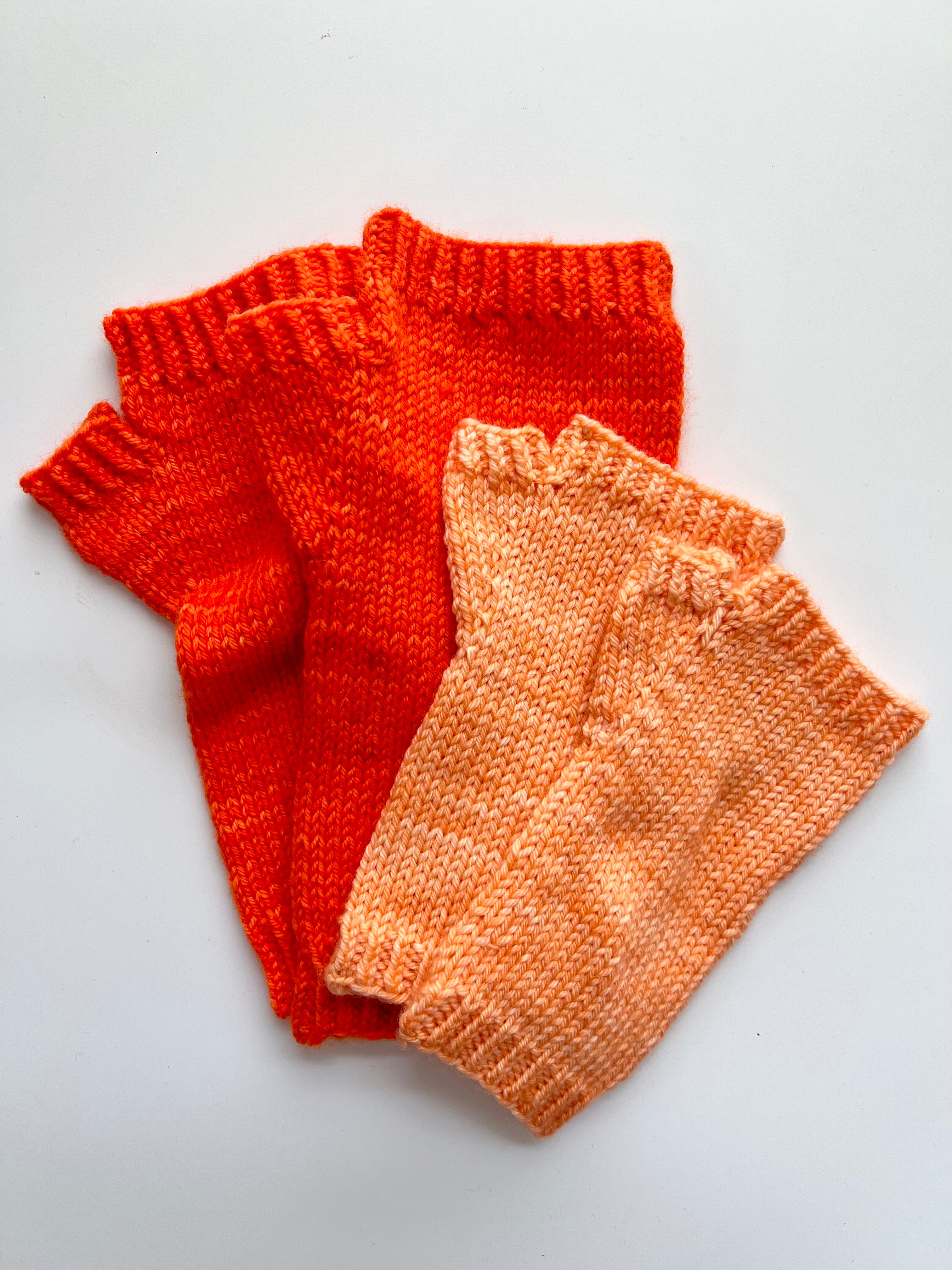 Base Doodle Fingerless Mitts 2