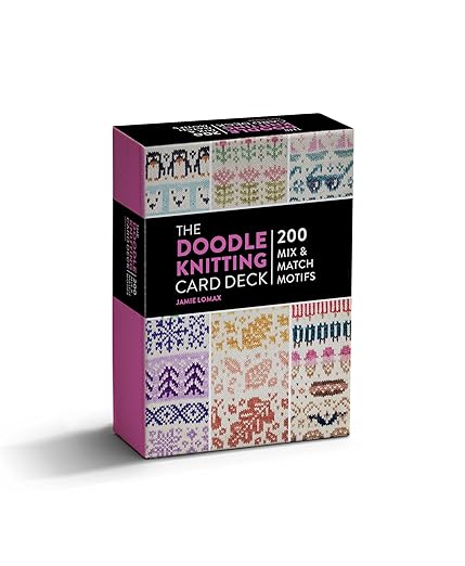 The Doodle Knitting Card Deck: 200 Mix & Match Motifs