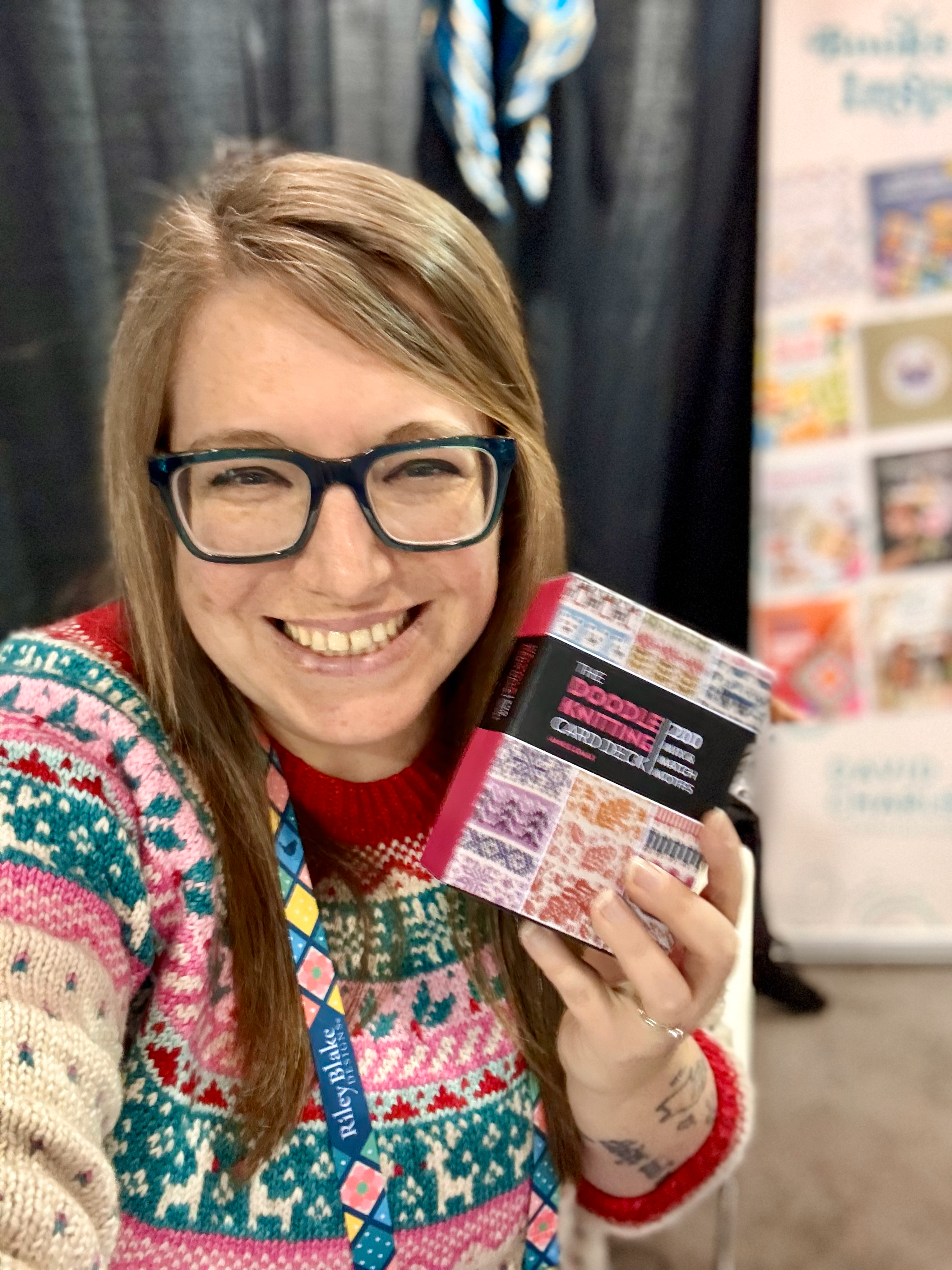 The Doodle Knitting Card Deck: 200 Mix & Match Motifs