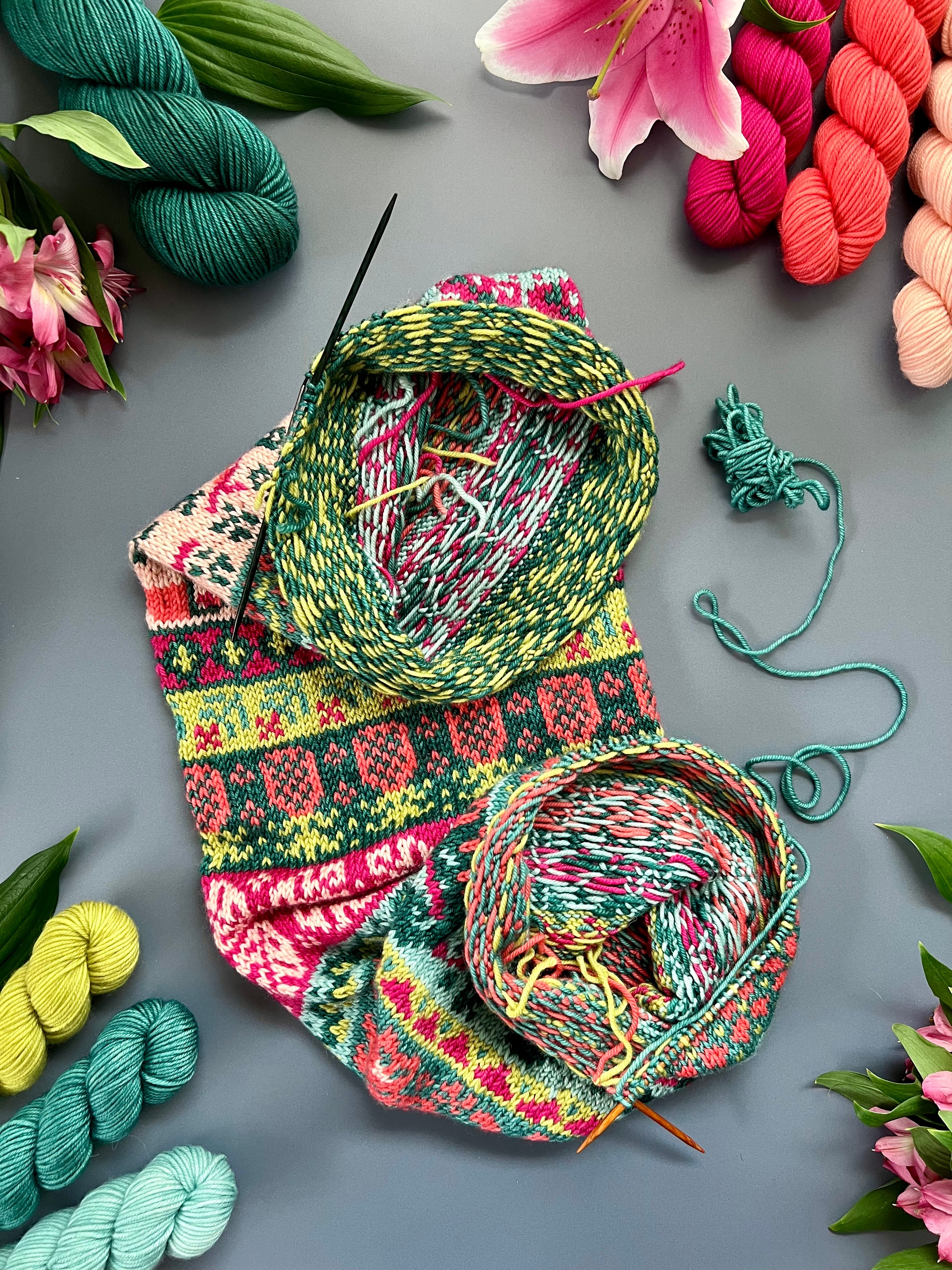 Jungle Doodle (Infinity Cowl)