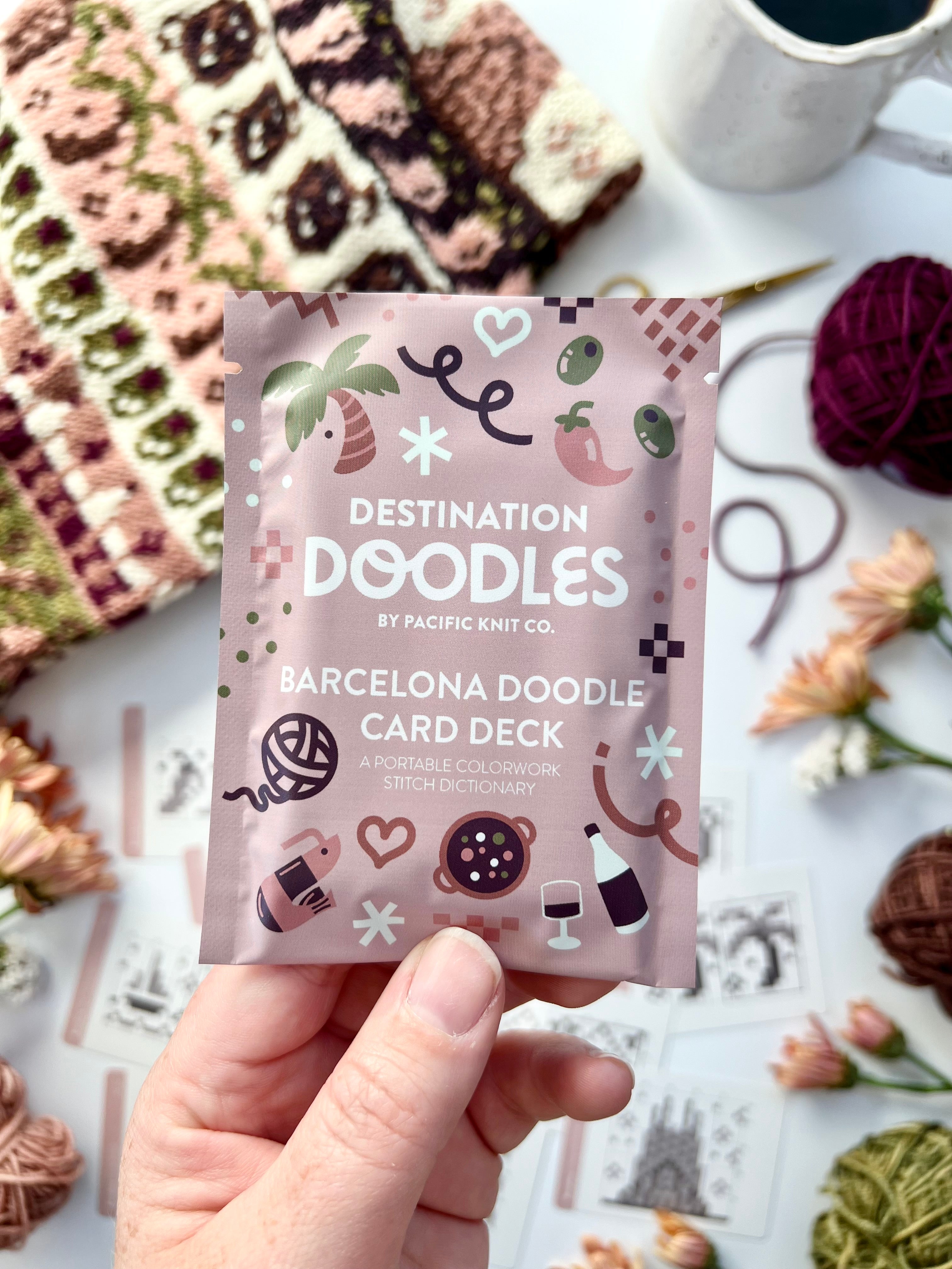 Doodle Card Deck - Barcelona Destination