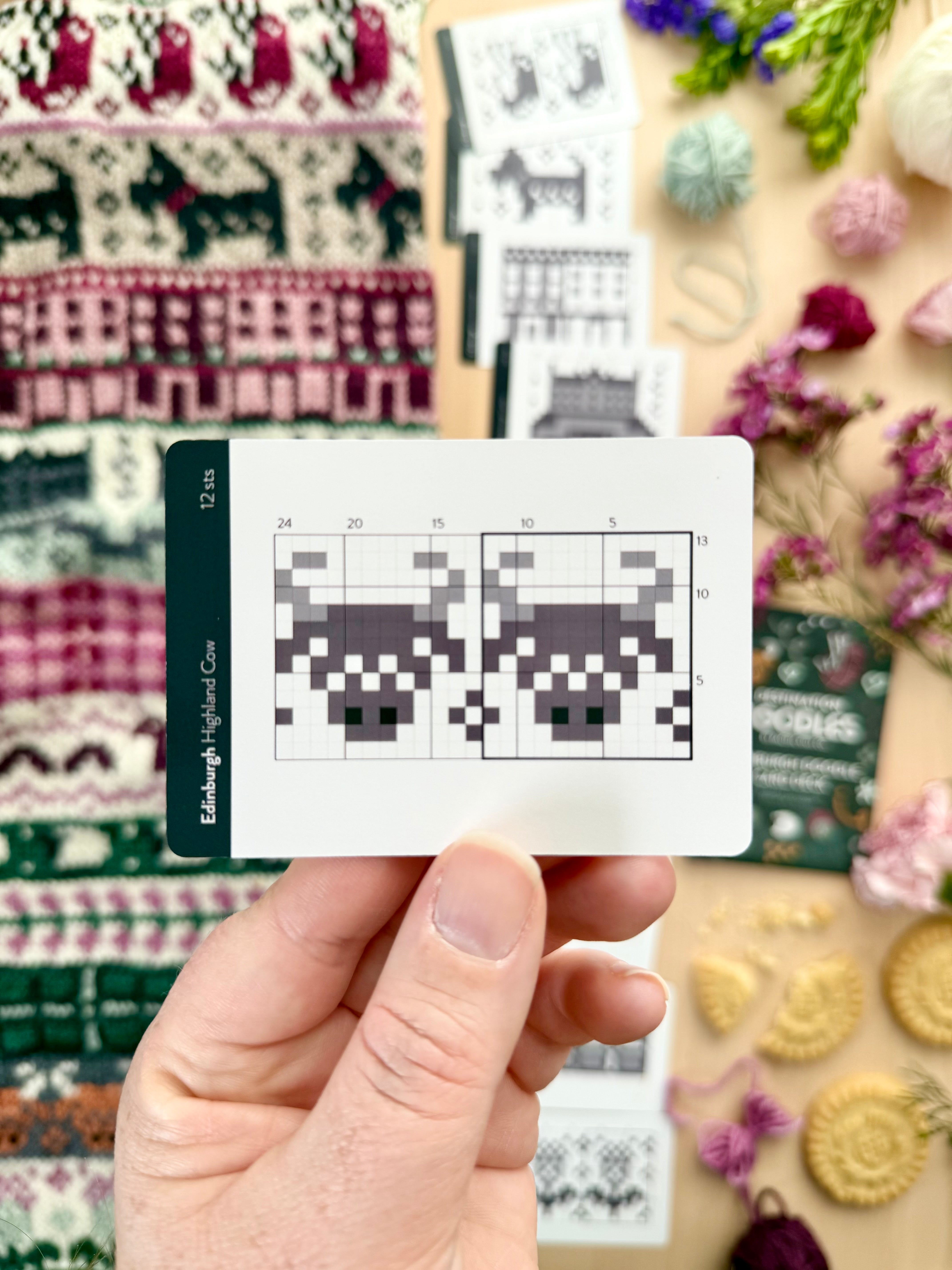 Doodle Card Deck - Edinburgh Destination