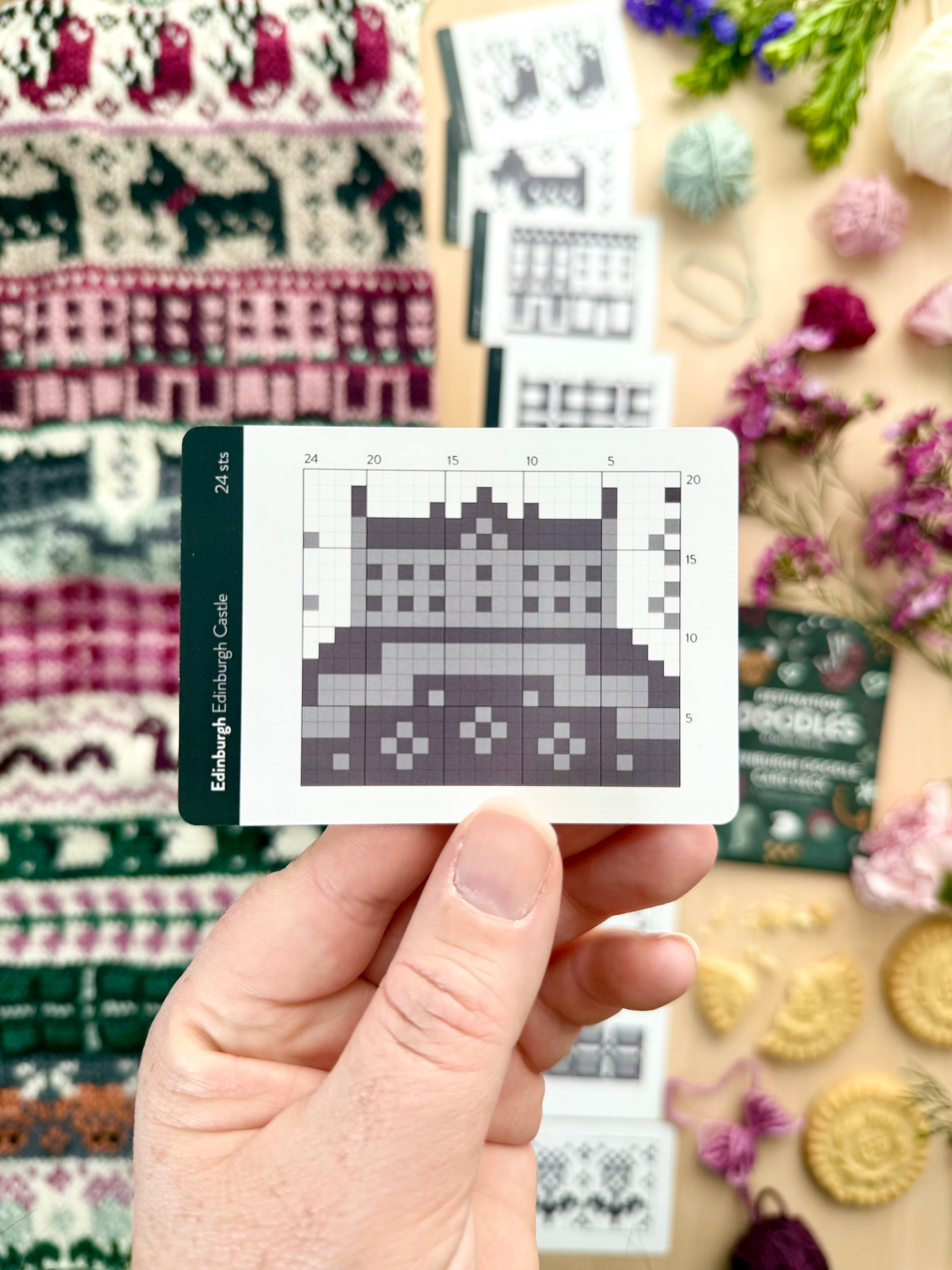 Doodle Card Deck - Edinburgh Destination