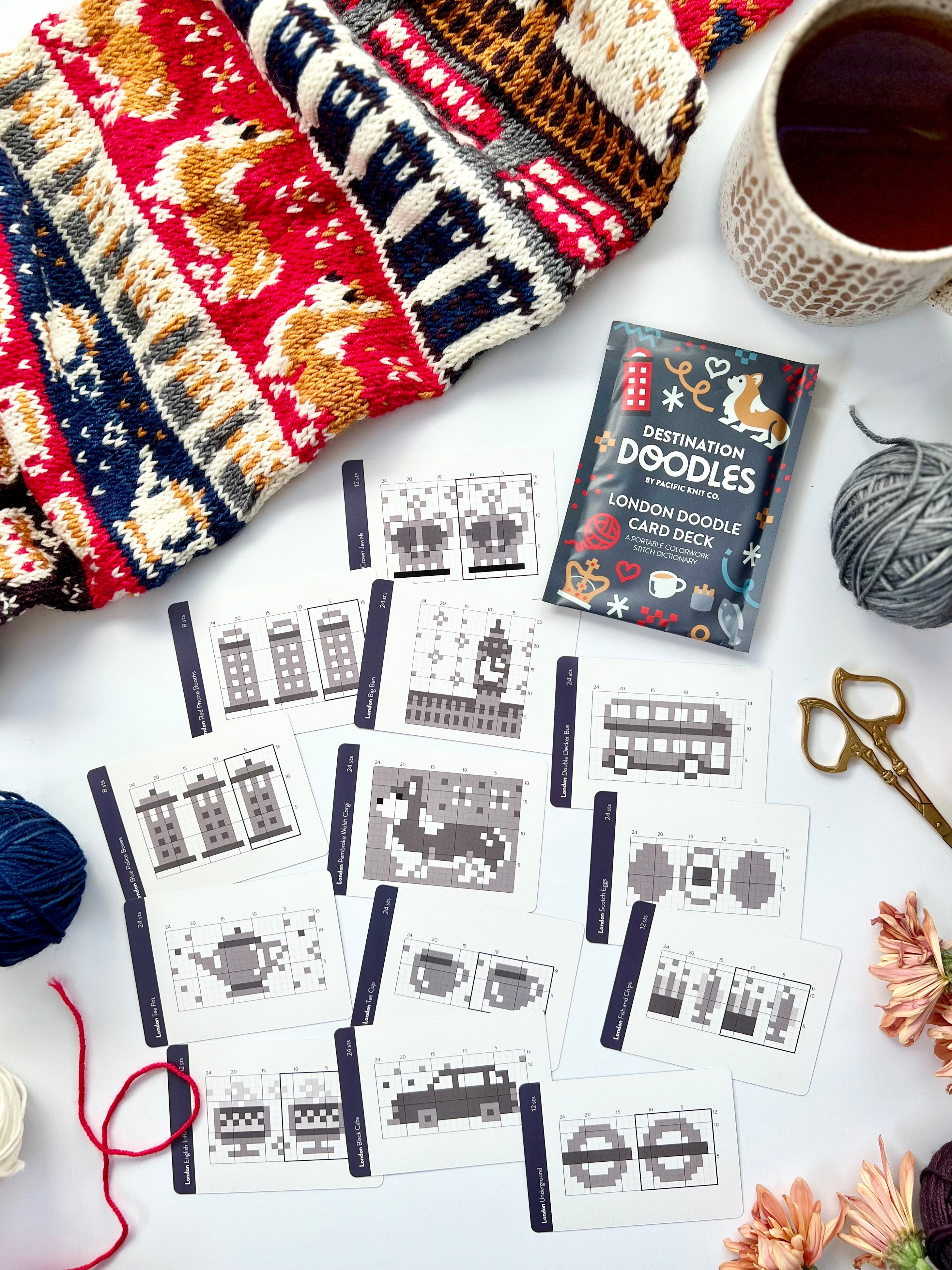 Doodle Card Deck - London Destination