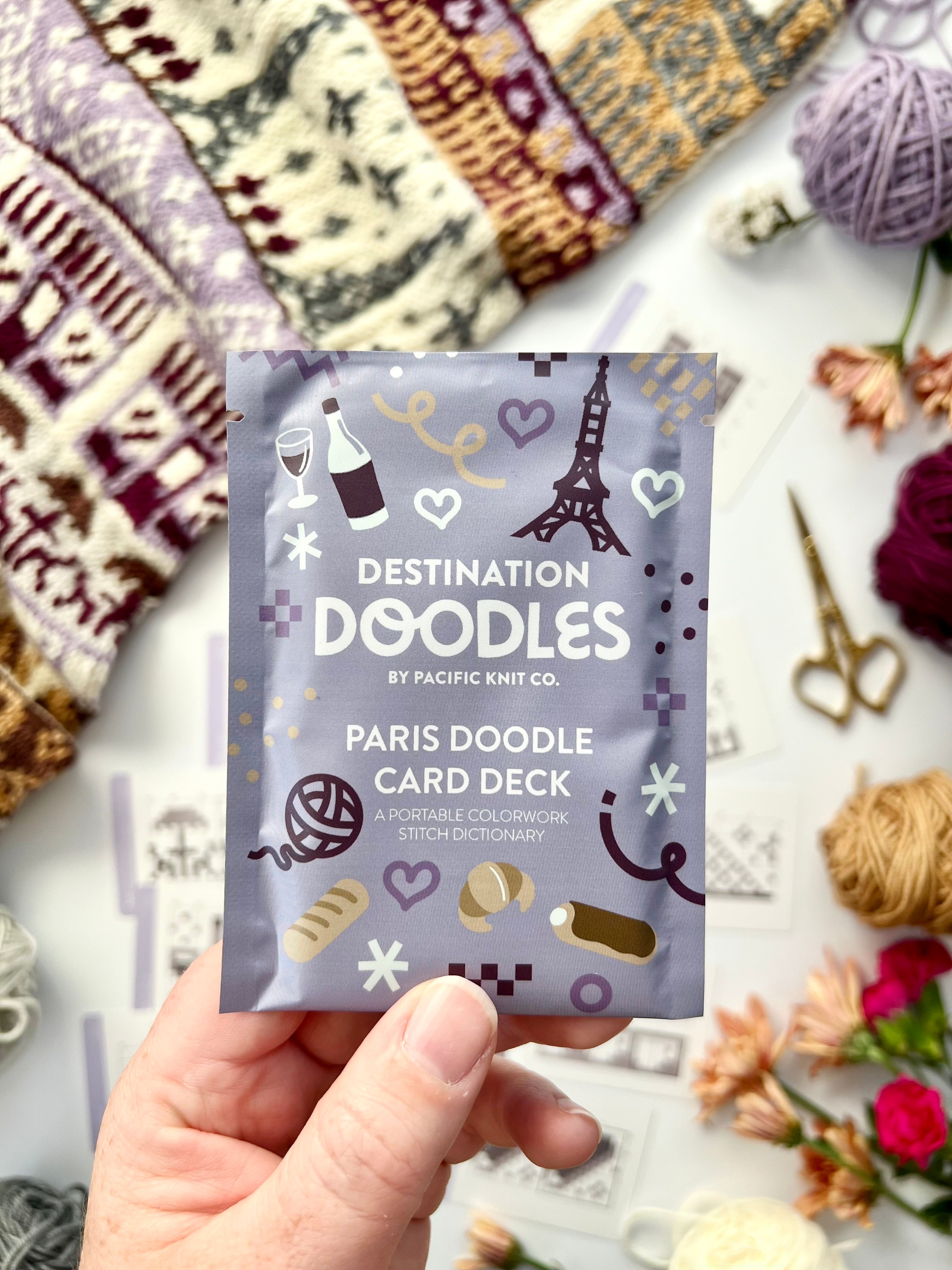 Doodle Card Deck - Paris Destination