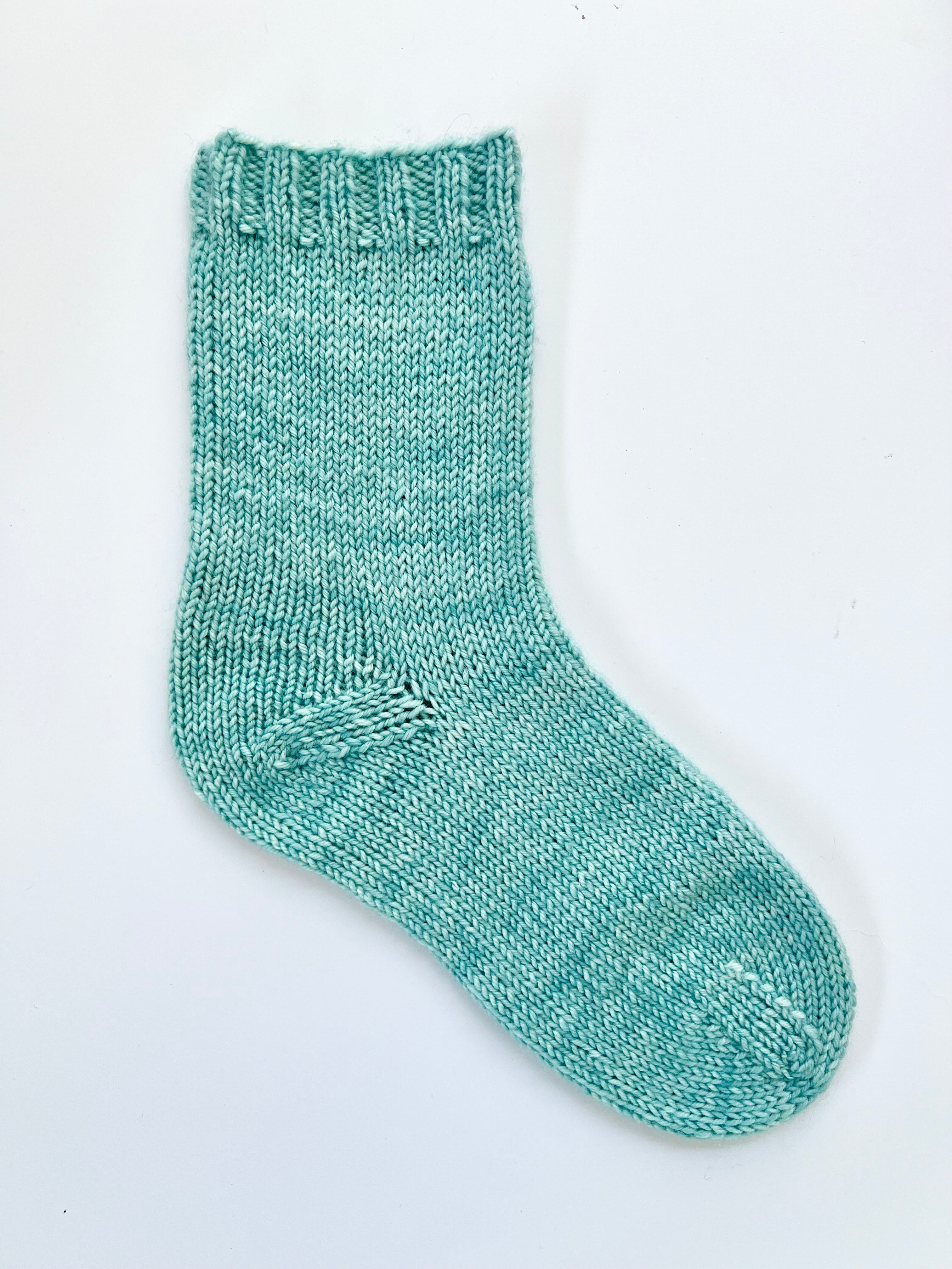 Base Doodle Top-Down Socks (DK)