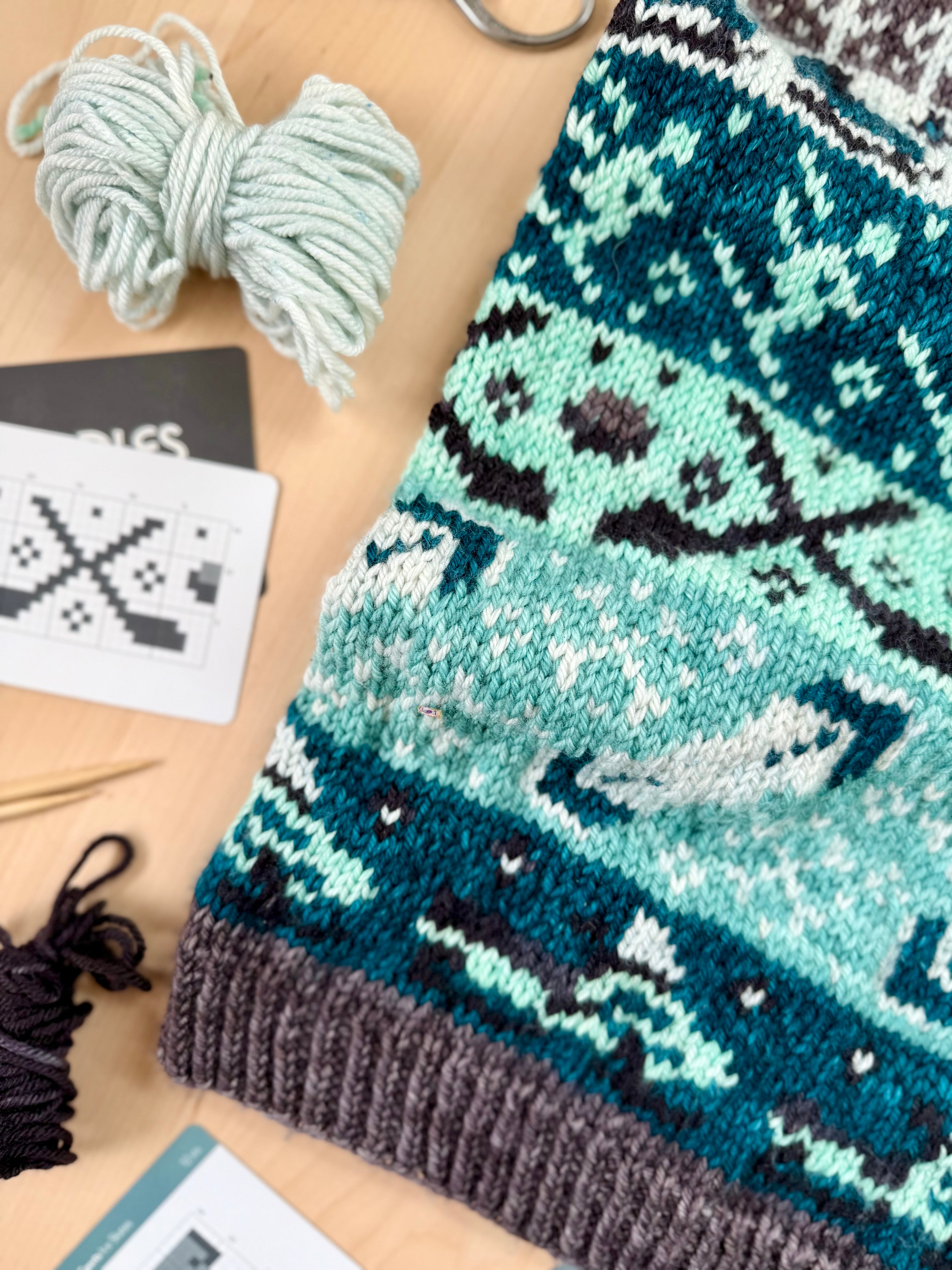 Winter Sports Doodle (Standard Cowl)