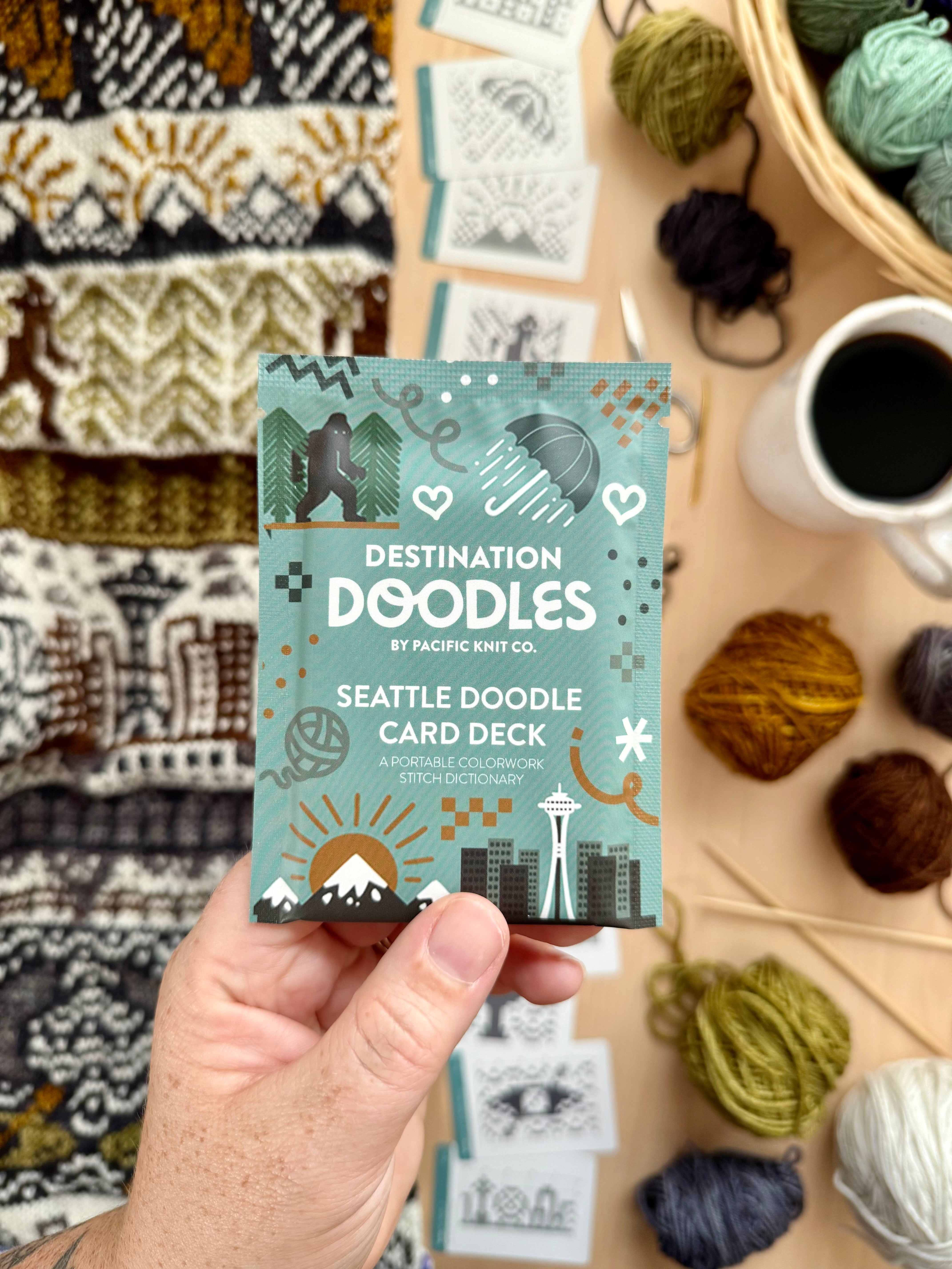Doodle Card Deck - Seattle Destination