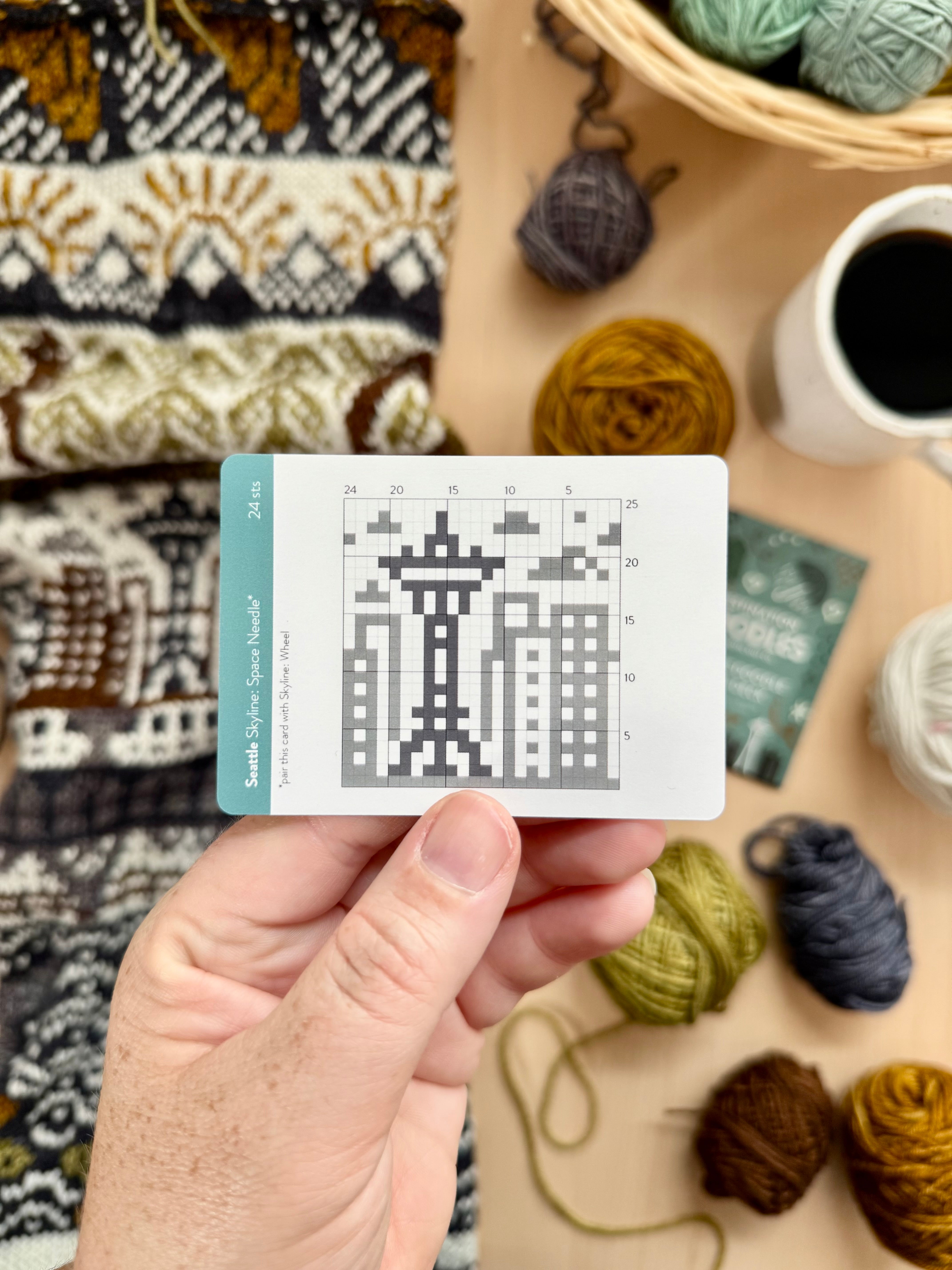 Doodle Card Deck - Seattle Destination