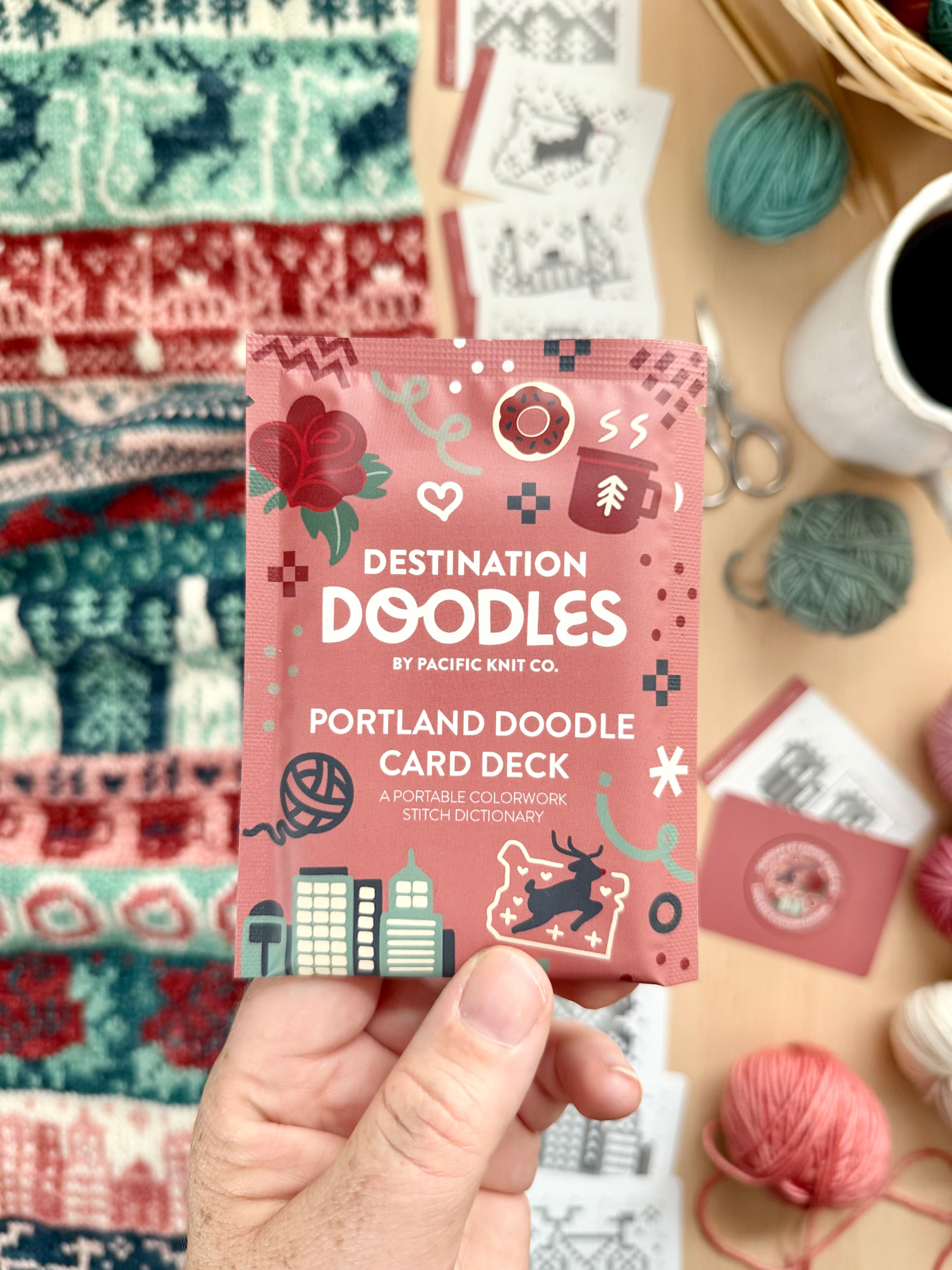 Doodle Card Deck - Portland Destination