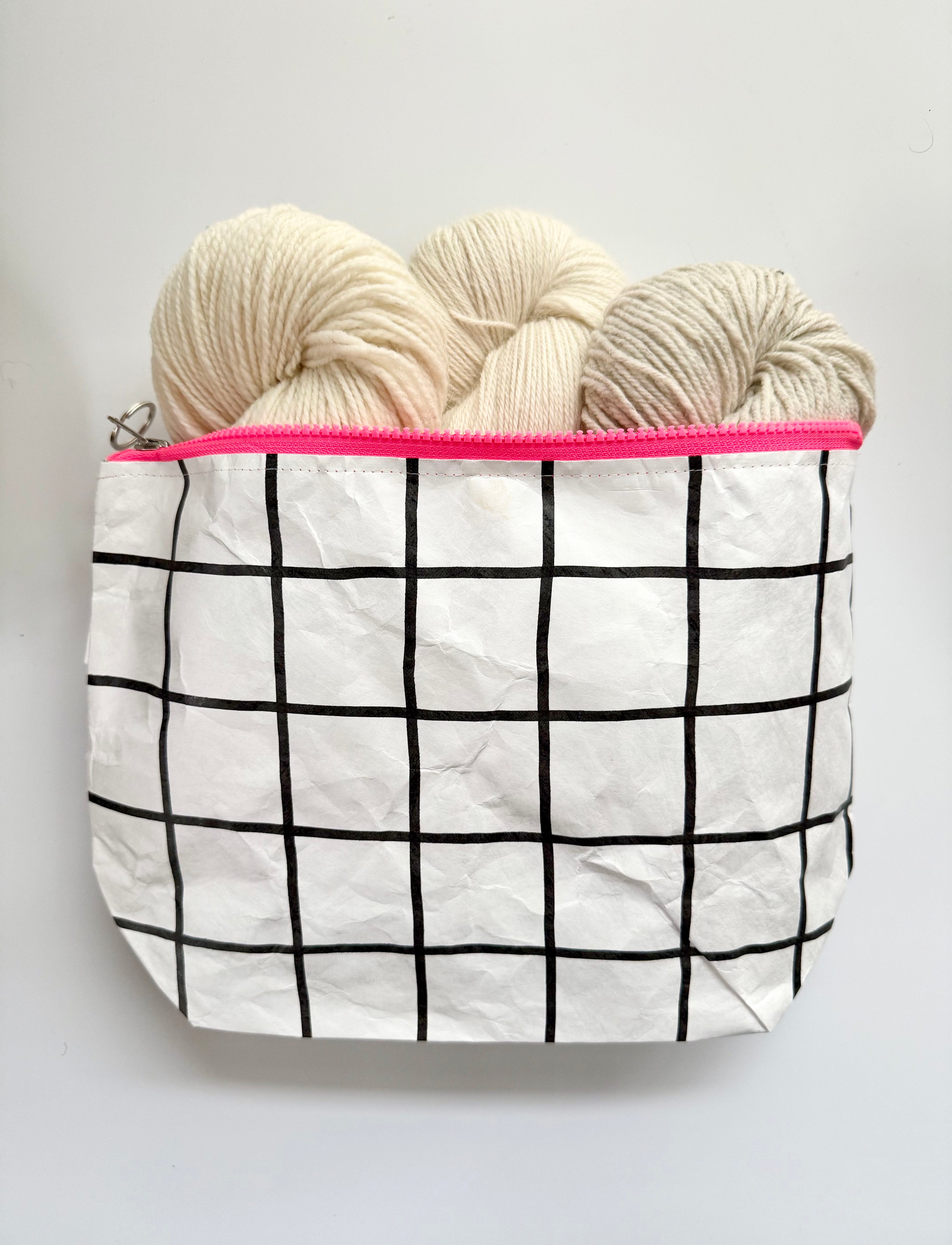 Minimalist Tyvek Project Bags