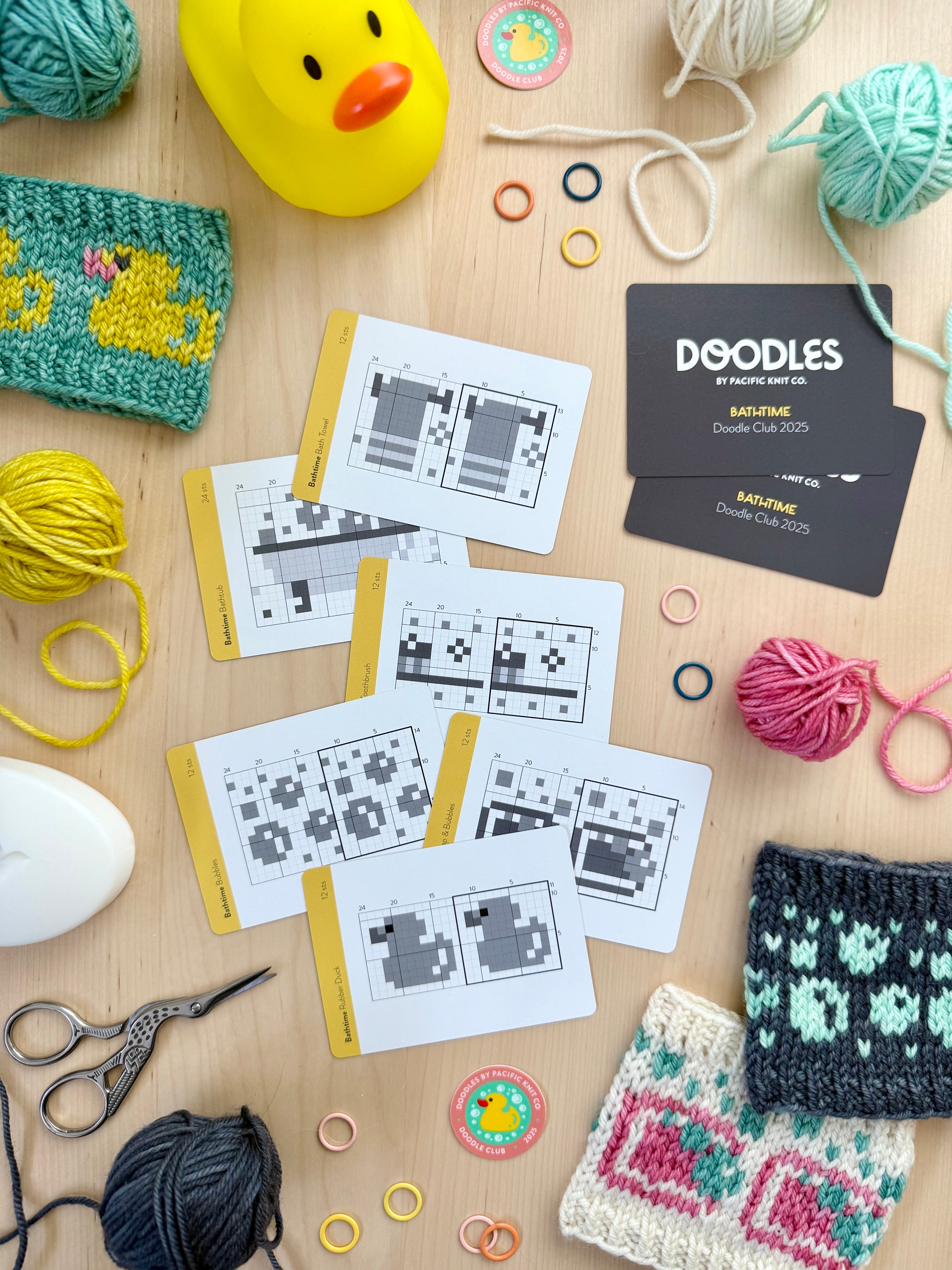 Doodle Card Deck - Bath Time Club