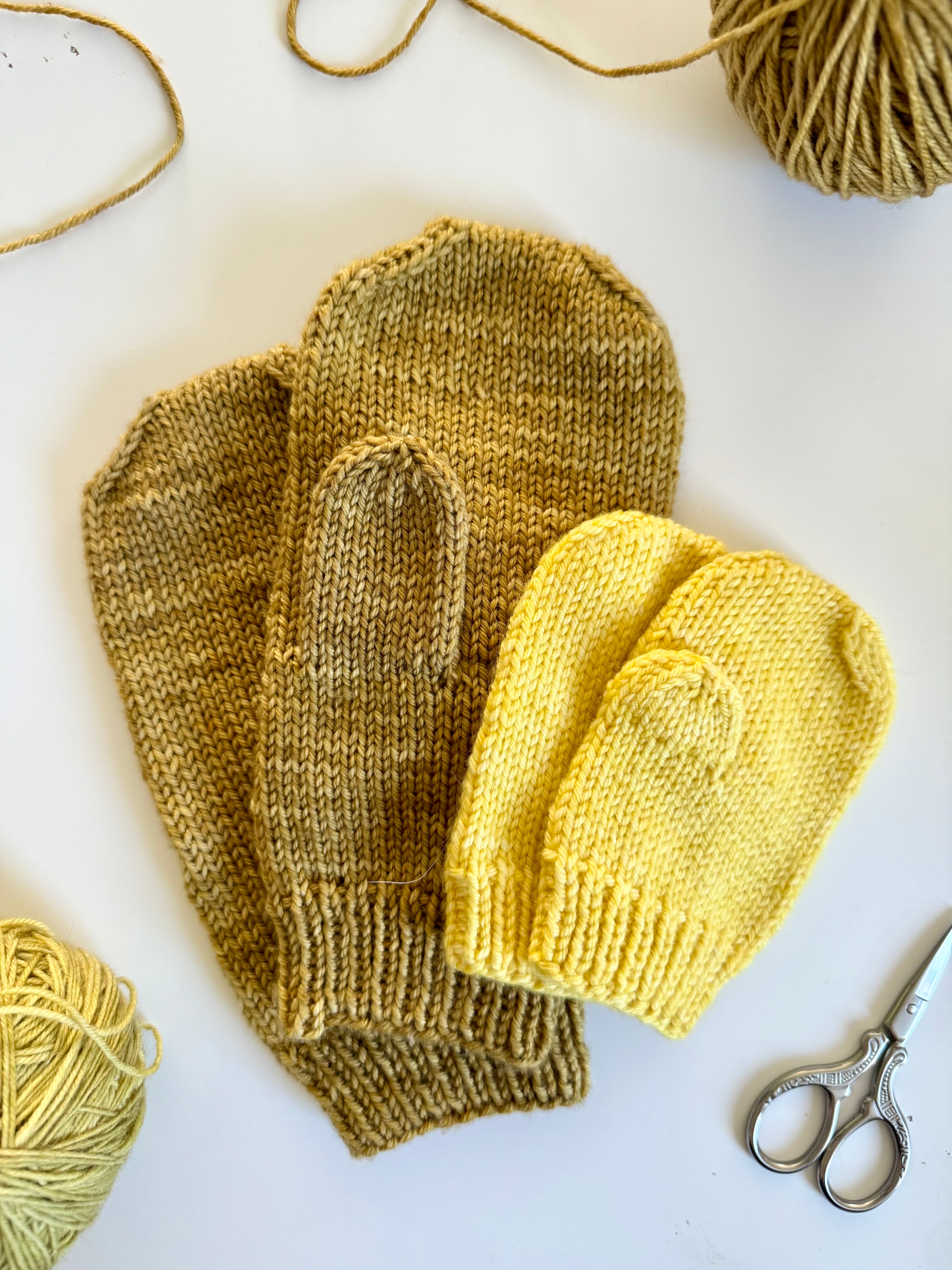 Base Doodle Mittens