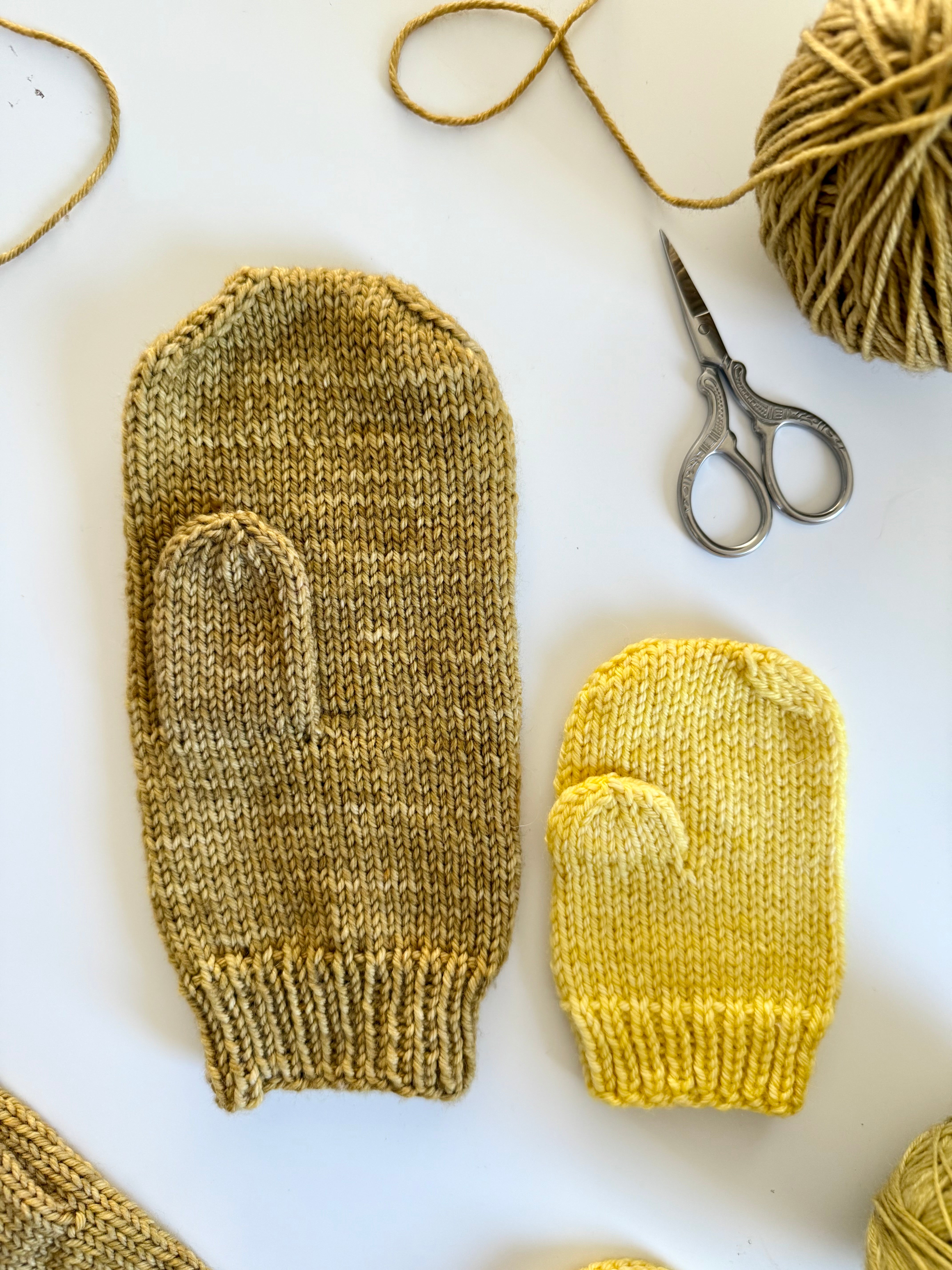 Base Doodle Mittens