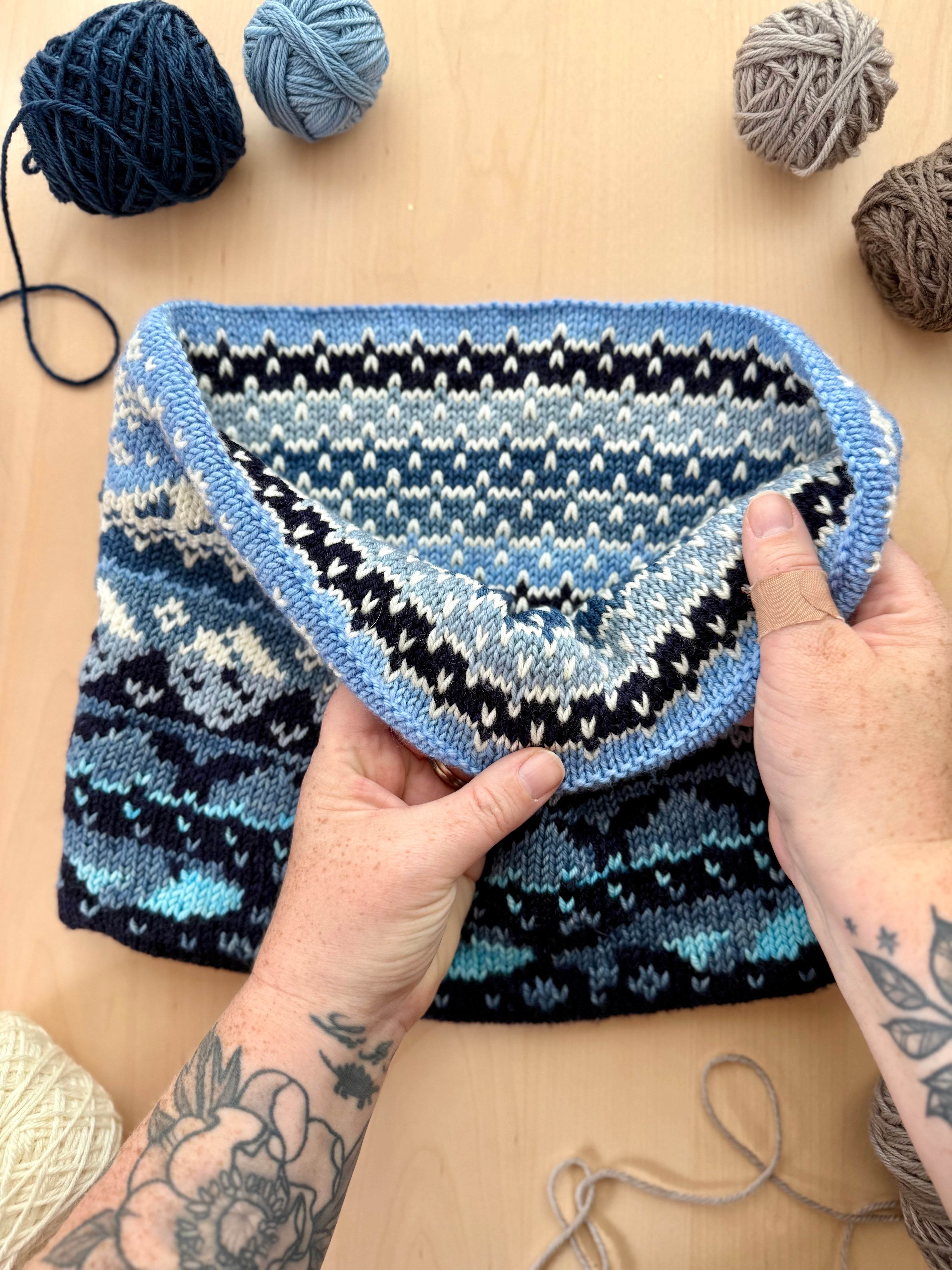 Alaska Doodle (Reversible Cowl)