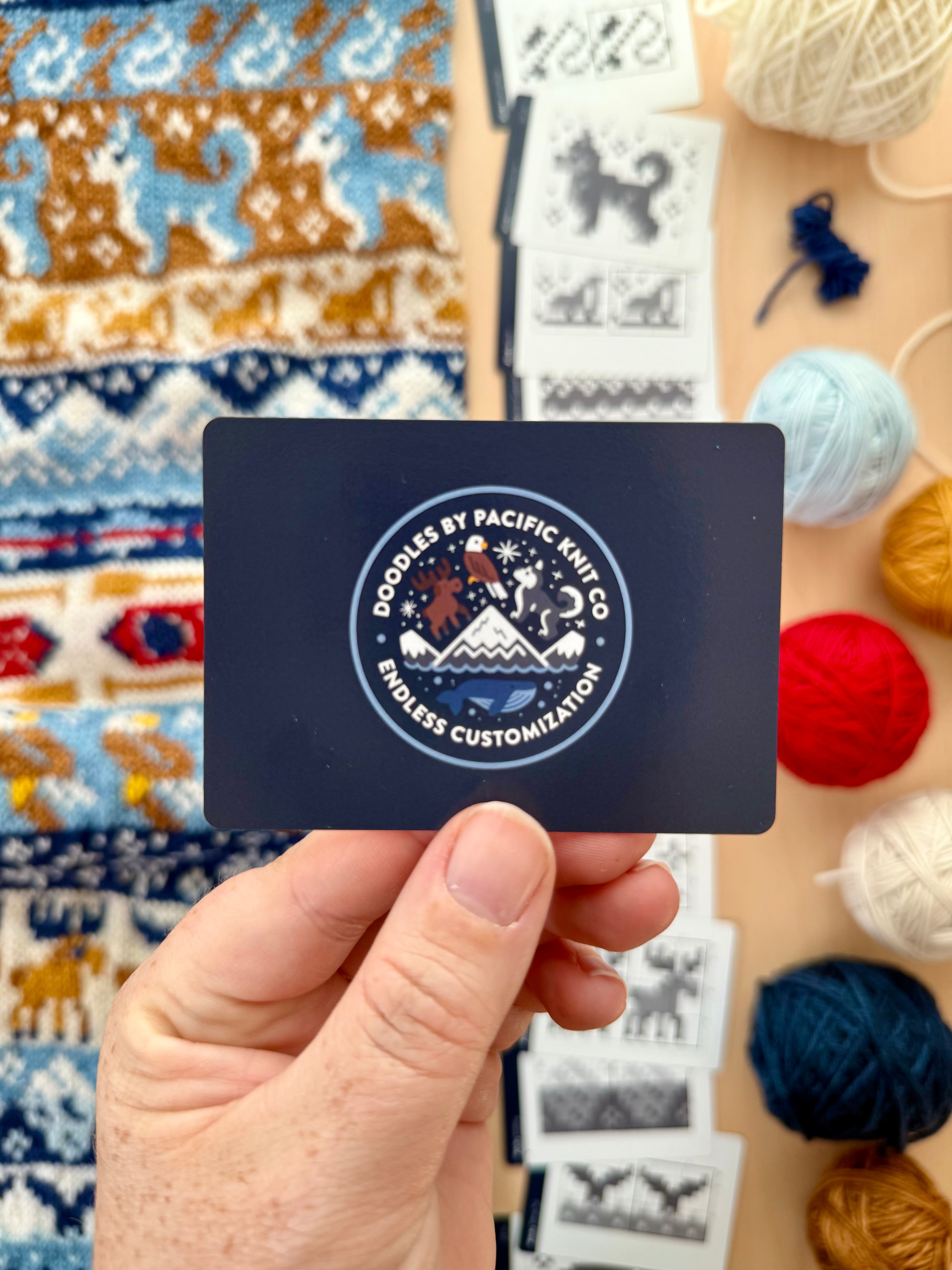 Doodle Card Deck - Alaska Destination