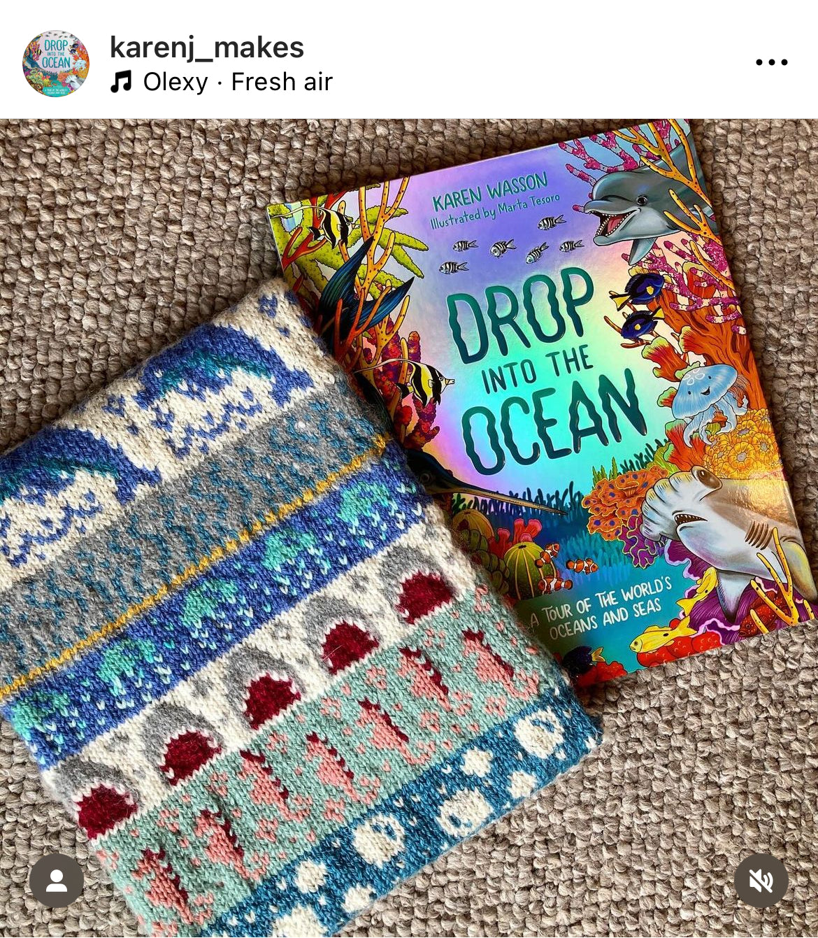 Ocean 2 Doodle (Infinity Cowl)