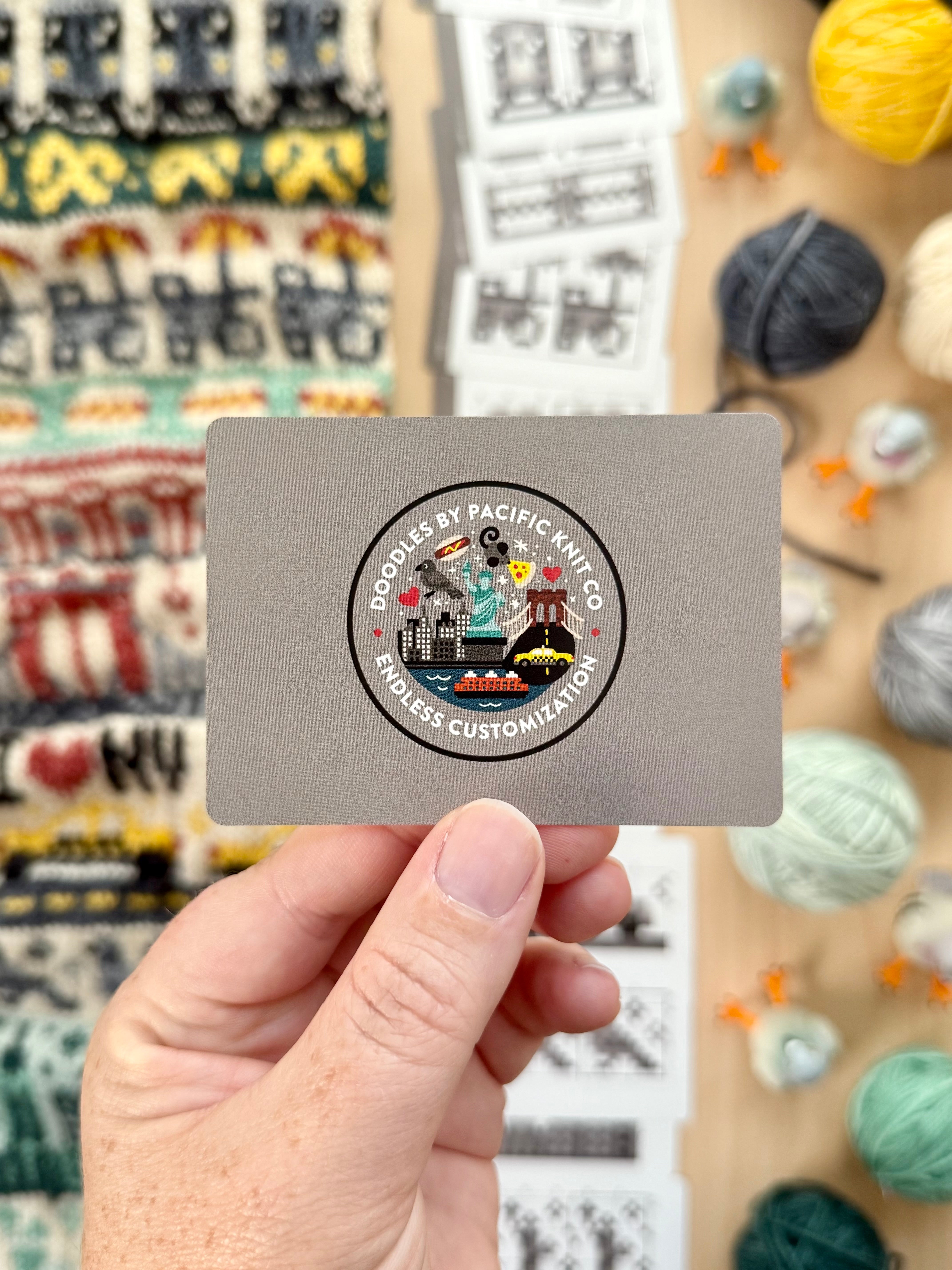 Doodle Card Deck - NYC Destination