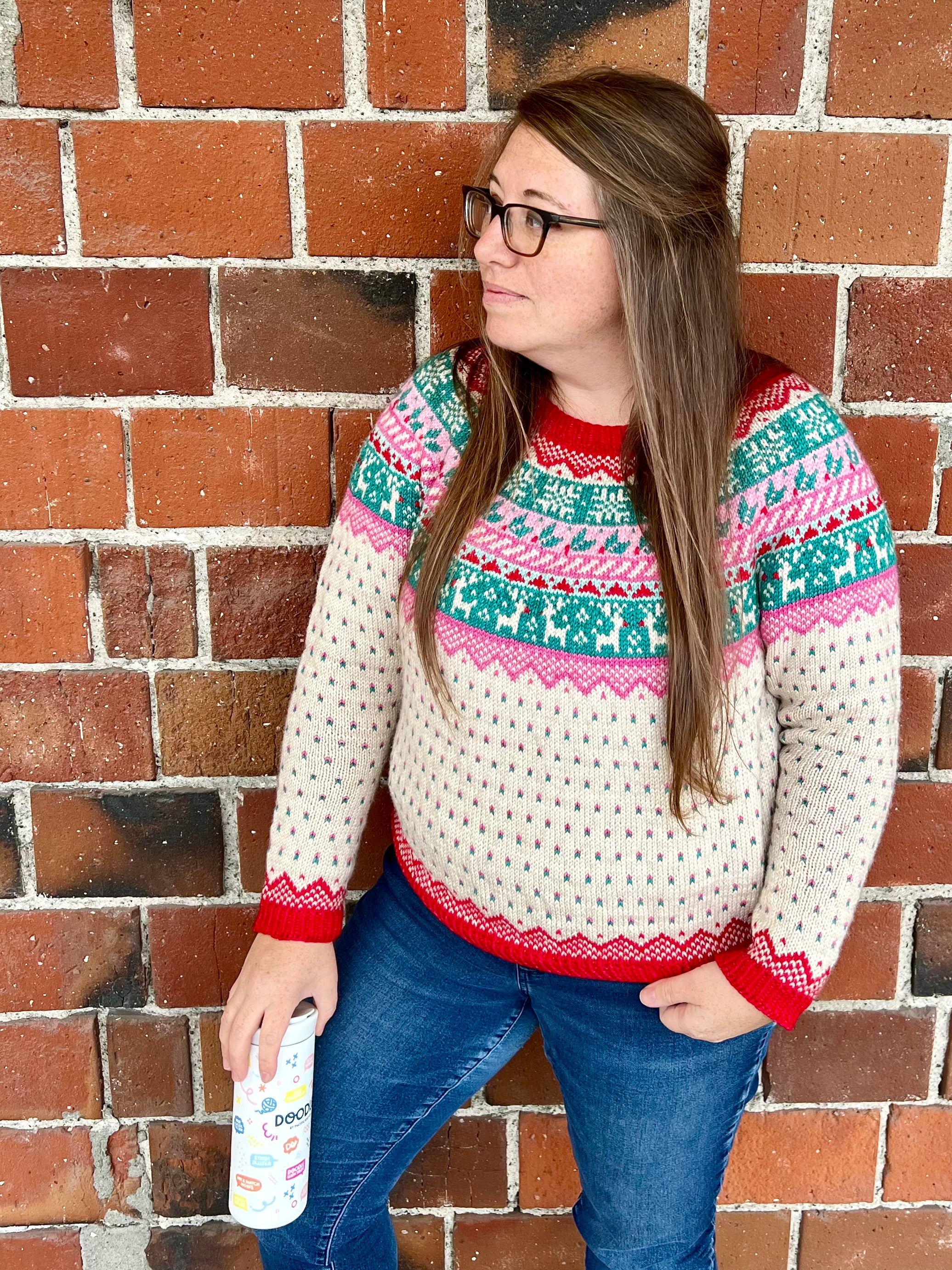 Winter Doodle Sweater