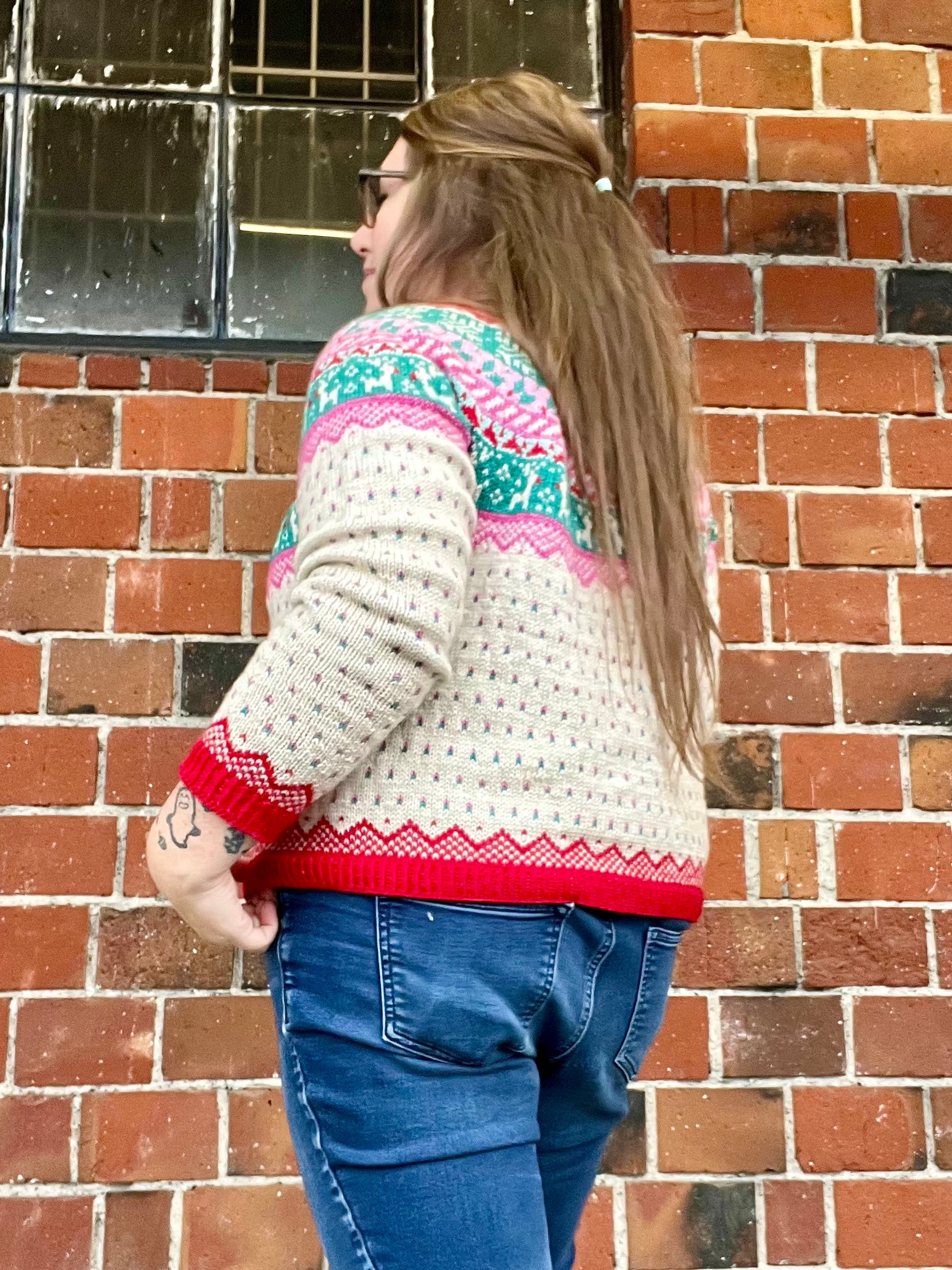 Winter Doodle Sweater