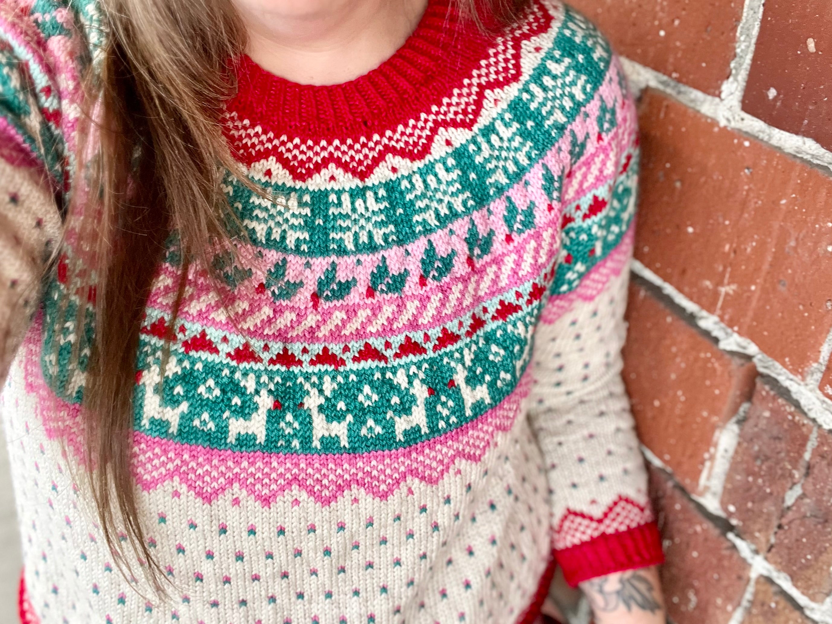 Winter Doodle Sweater