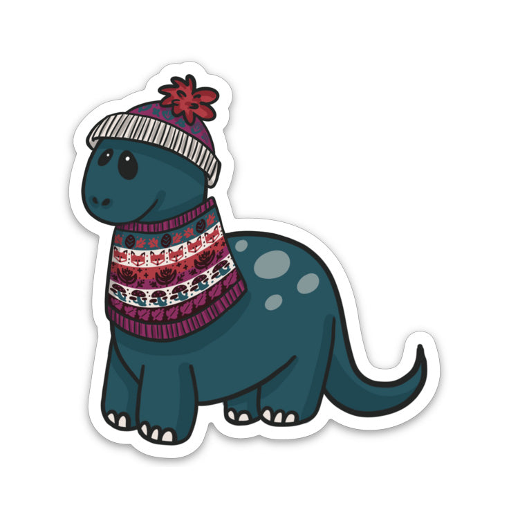 Sticker - Dino’s in Cowls - 3x3in