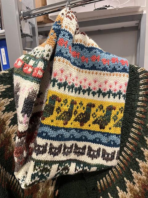 Woodland Doodle (Infinity Cowl)