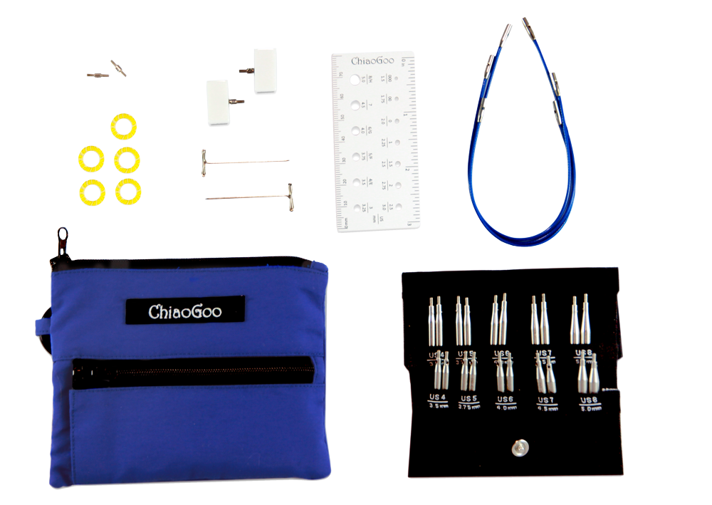 ChiaoGoo - 2" & 3" TWIST Small/Shortie Set - US 4-8 (3.5 - 5 mm)