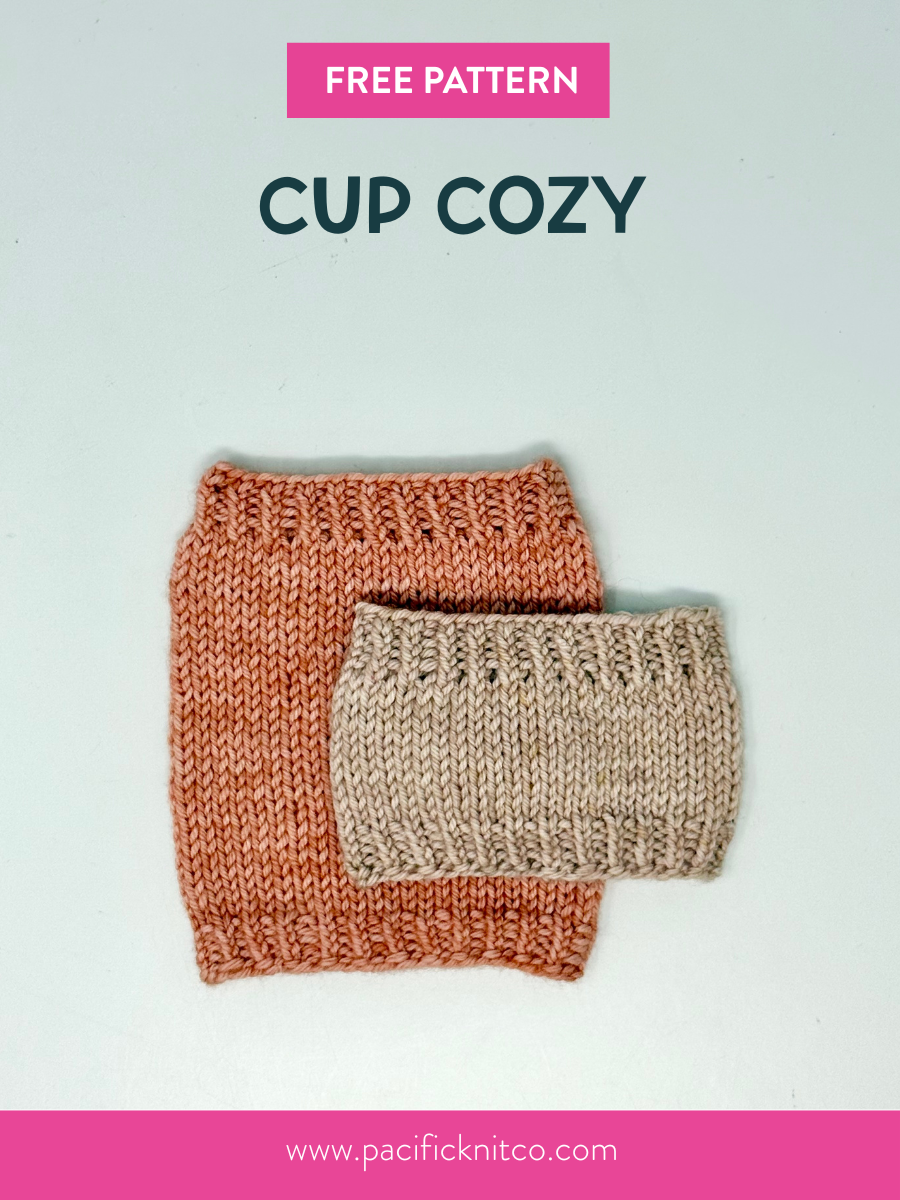 Free Pattern: Cup Cozy