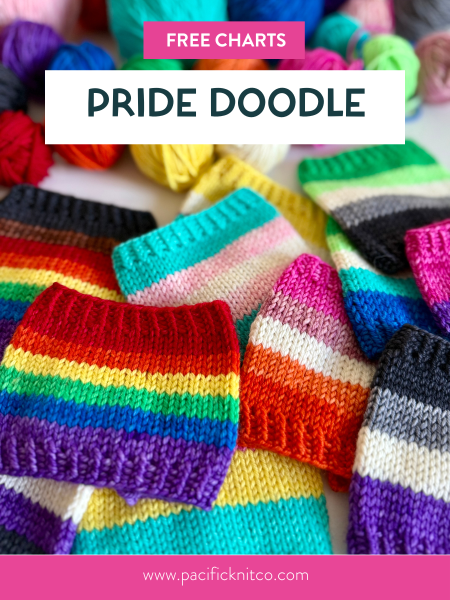 Free Pattern: Pride Flag Cozies