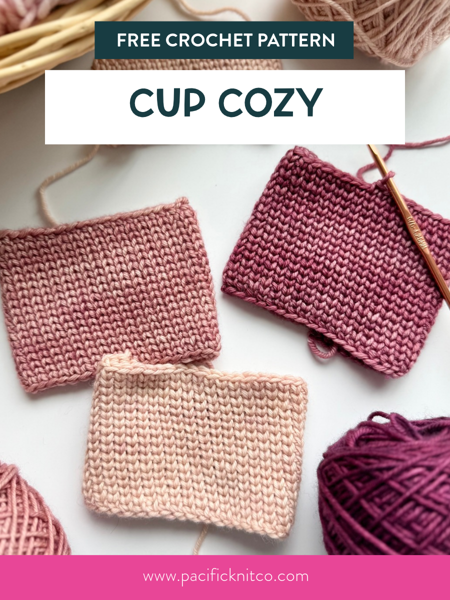 Free Pattern: Cup Cozy (Crochet)