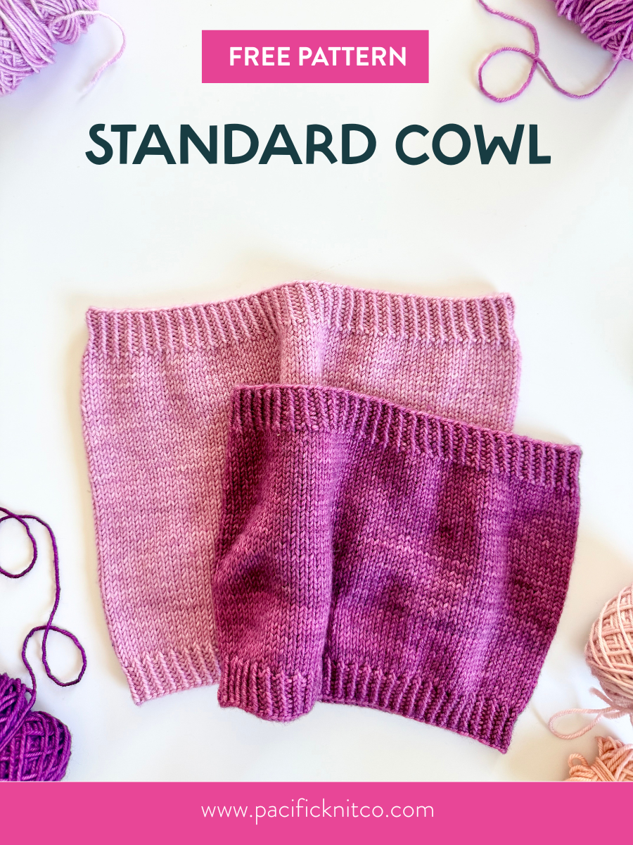 Free Pattern: Standard Cowl