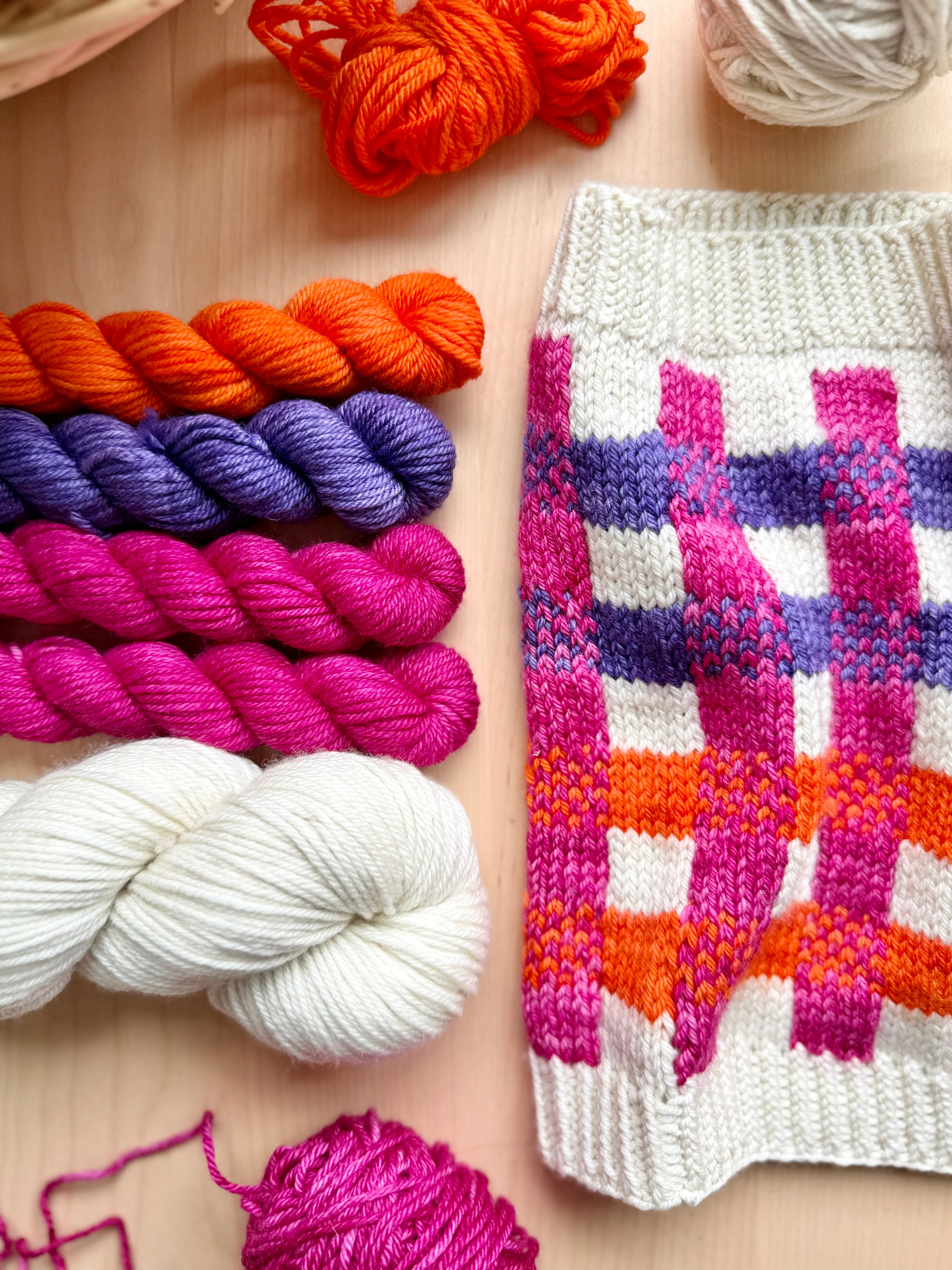2026 Flock Cowl Project + Yarn Kit