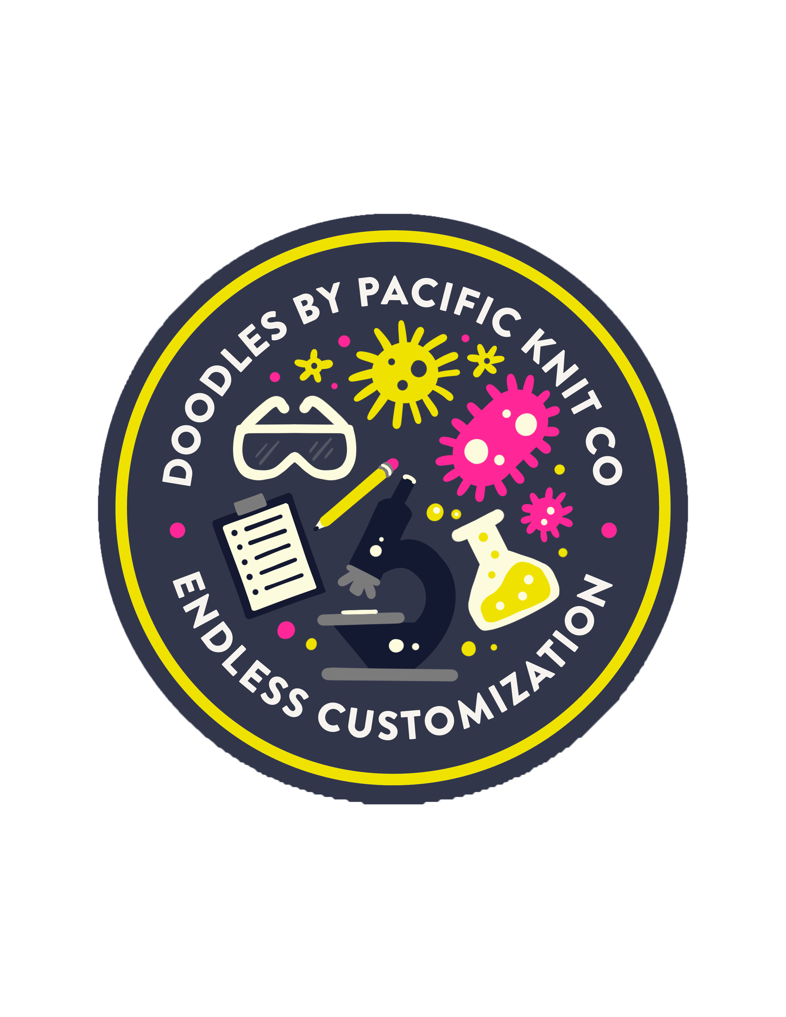 Science Doodle (Sticker)
