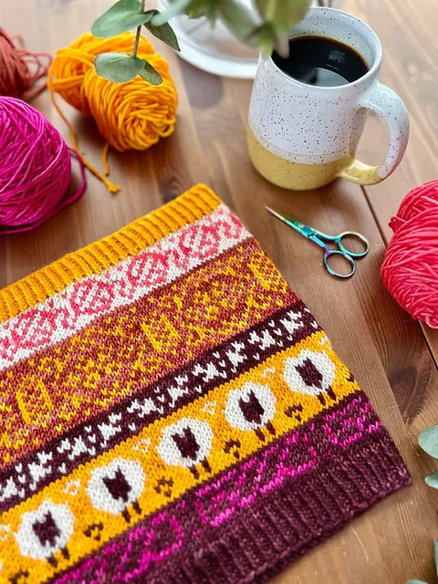 Rhinebeck Doodle Cowl (Single-Sided) | Pacific Knit Co. | Pacific